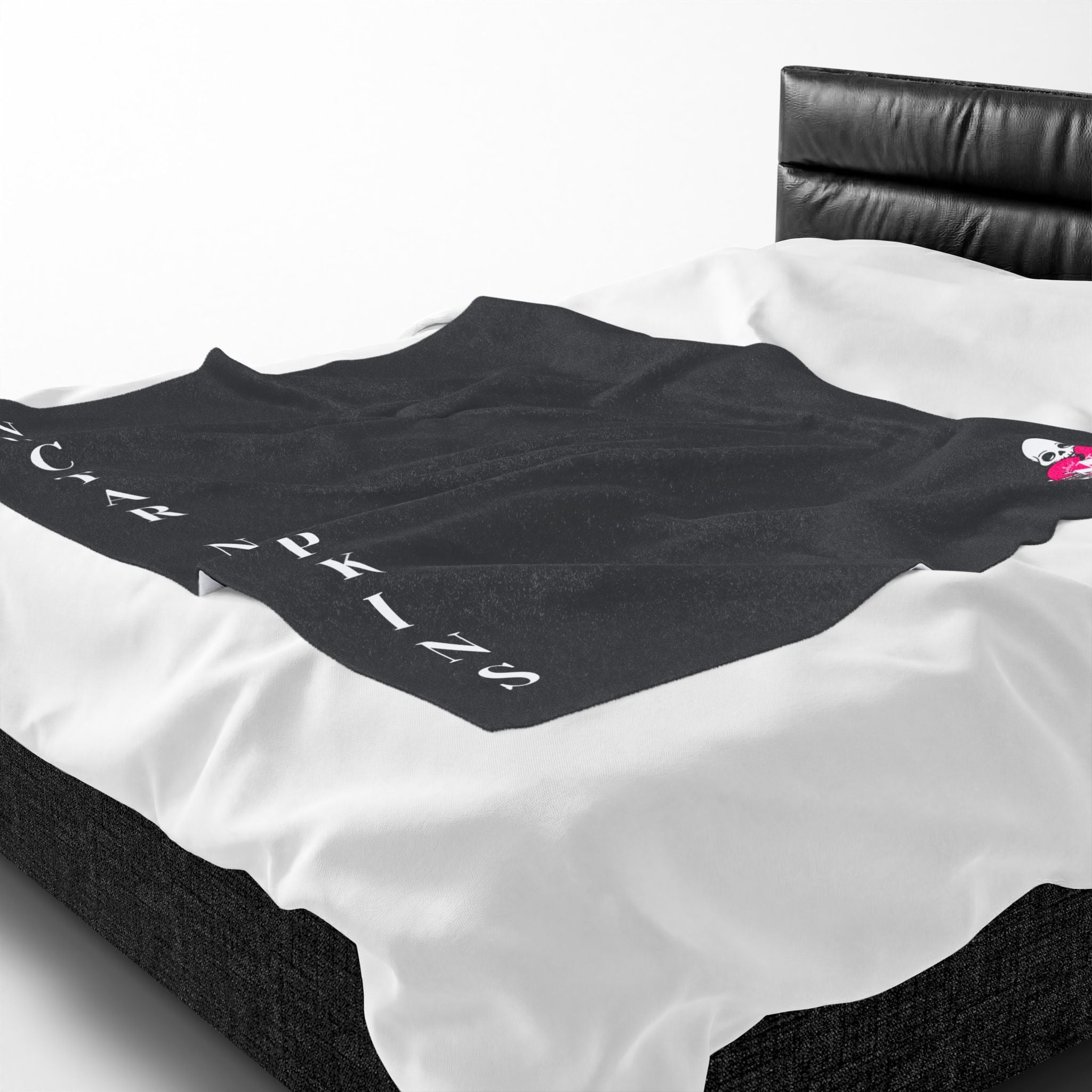 Nectar Napkins Brand Dark Grey Love Blanket