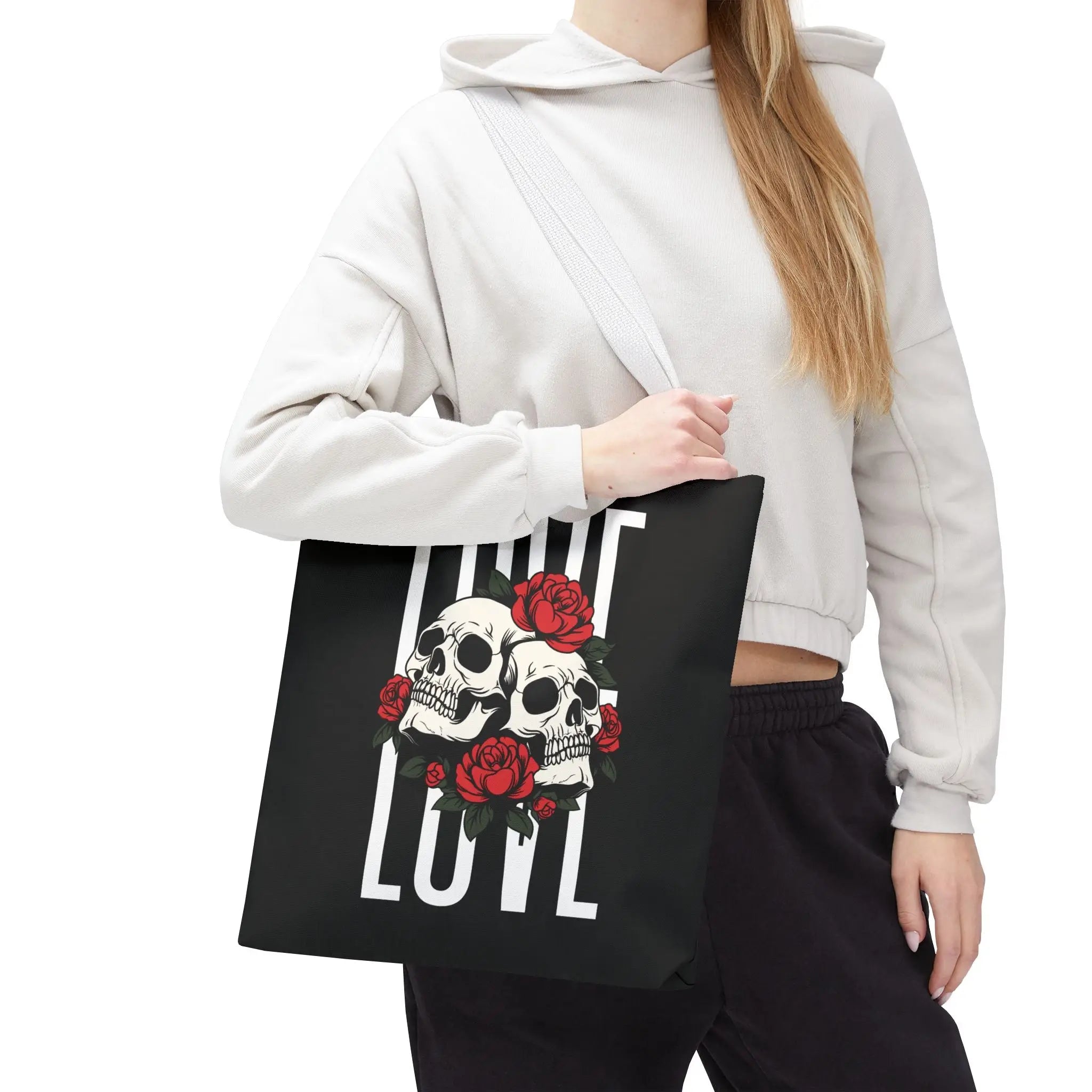 Roses Skulls & Love | Mix & Match Fun-Flirty Lovers’ Totes