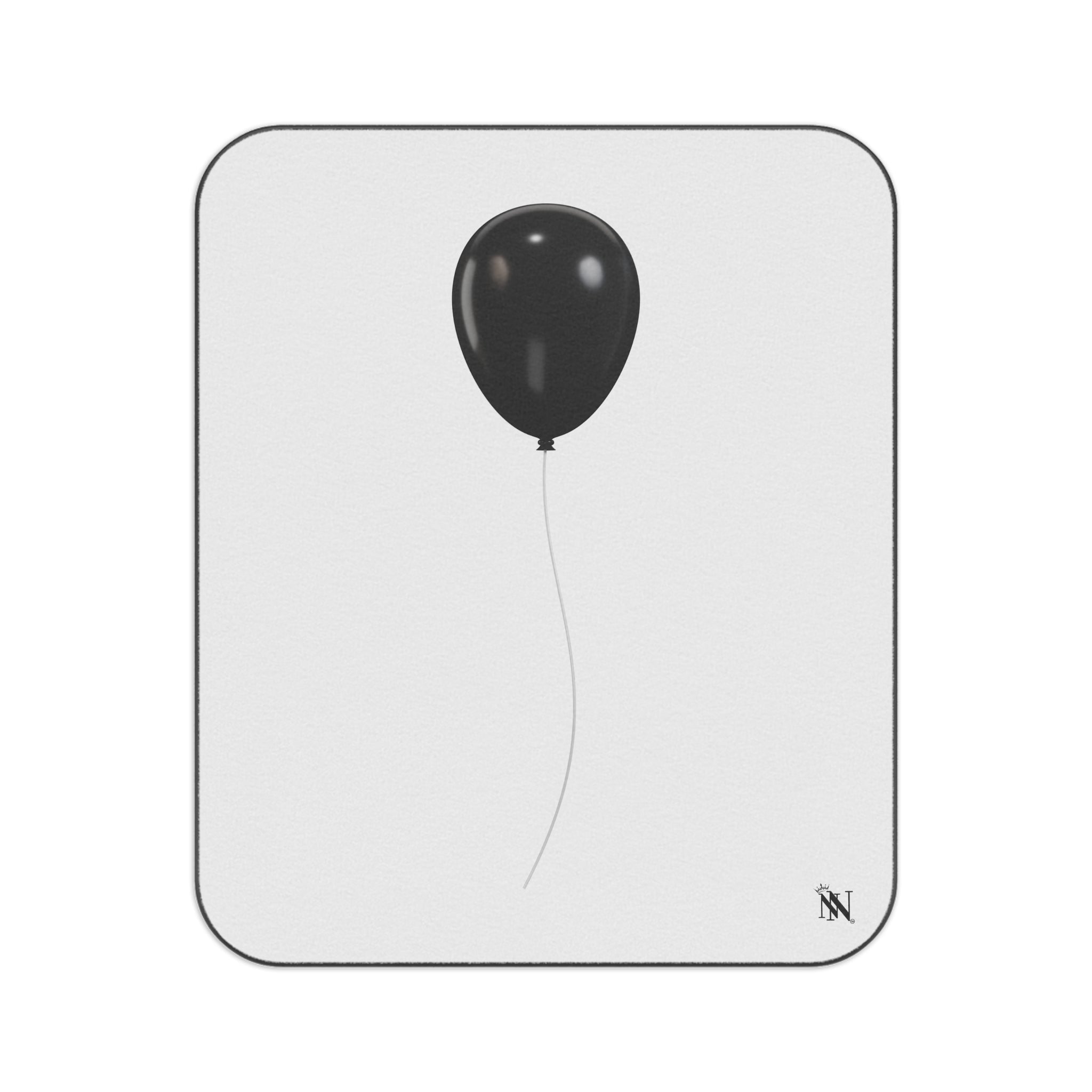 Single Black Party Balloon | Mix Match Fun-Flirty Lovers’ Water-Resistant Blankets