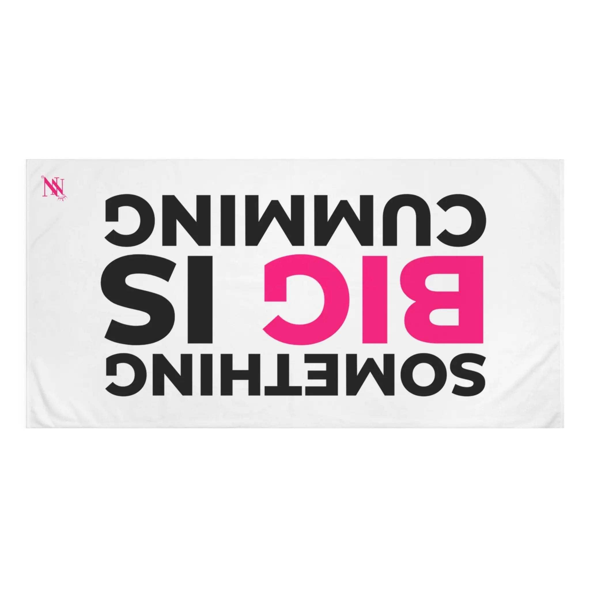 Something Big is Cumming | Mix & Match XL Fun-Flirty Lovers’ Towels