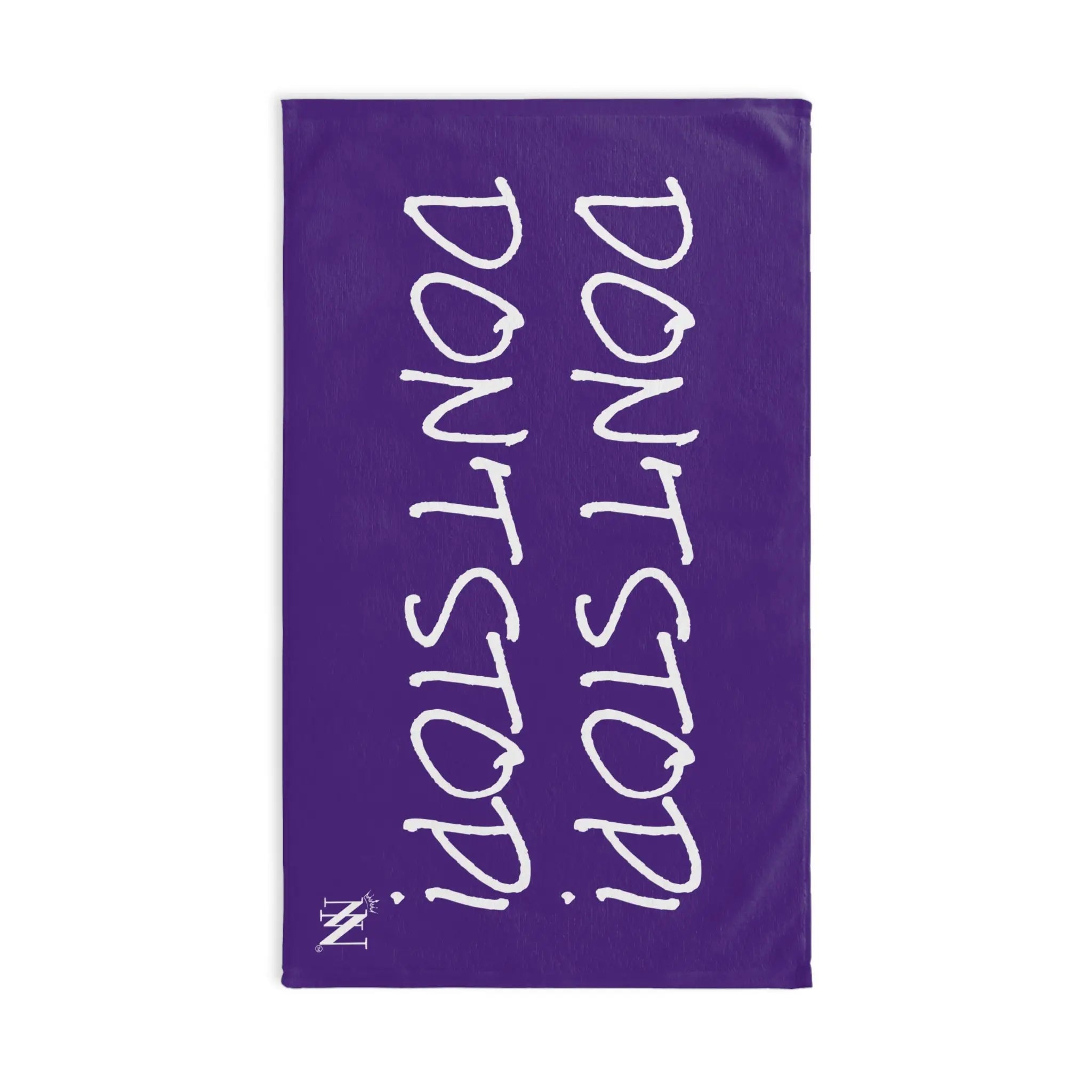 Don’t Stop! Don’t Stop Purple | Mix & Match Classic Fun-Flirty Lovers’ Towels