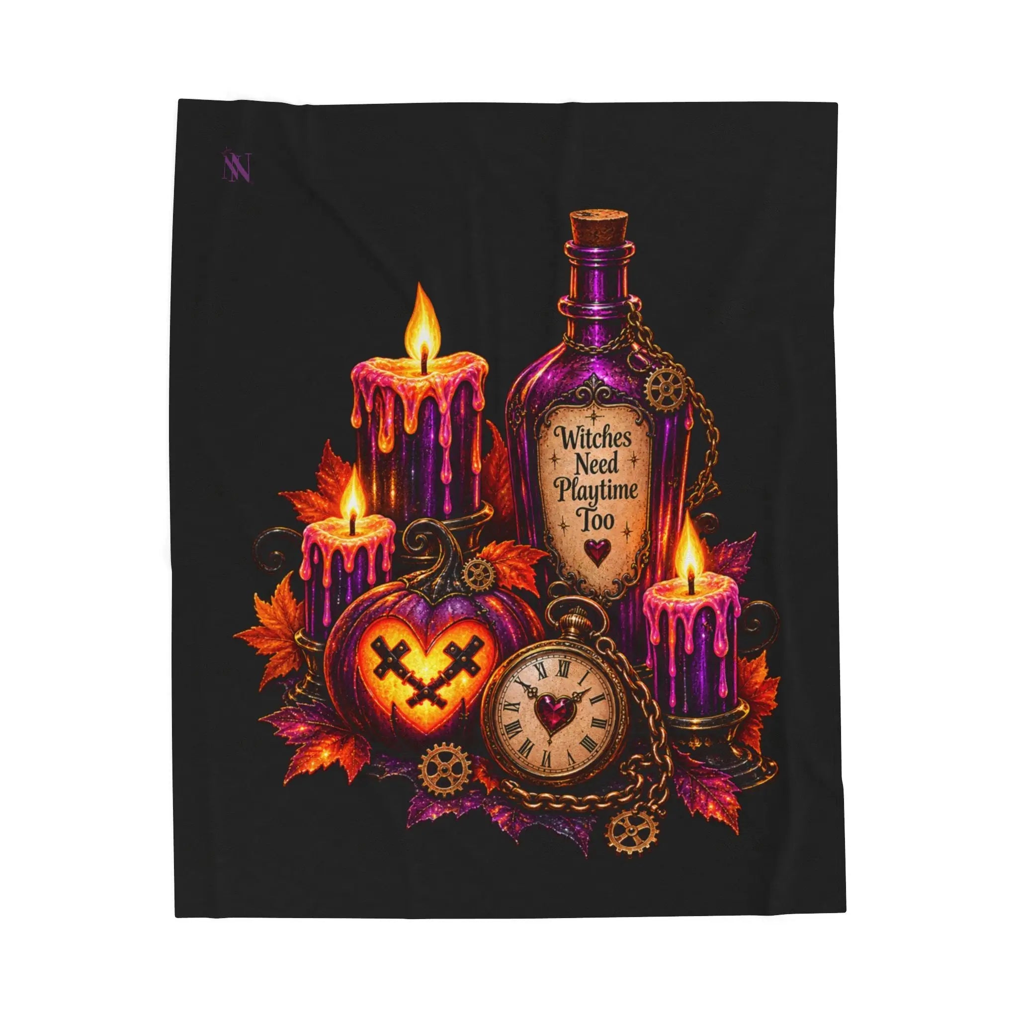 Witches Need Playtime Too Lovers’ Blanket