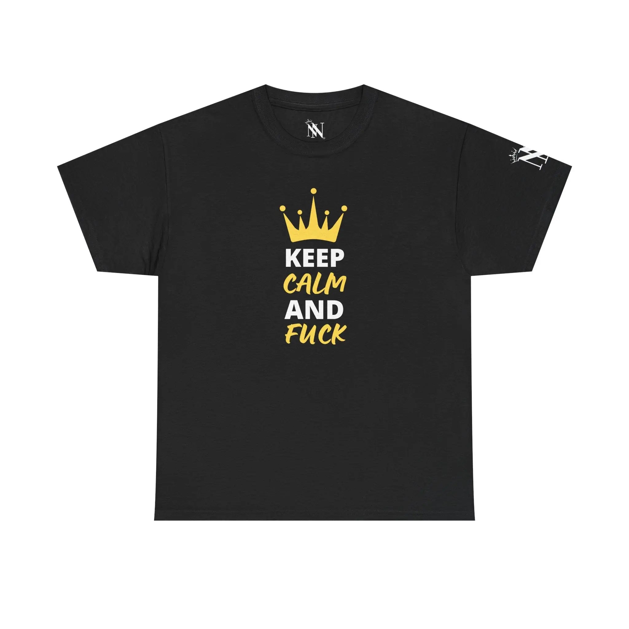Keep Calm & Fuck Queen King | Mix & Match Cotton Unisex Fun-Flirty Lovers’ T-Shirts
