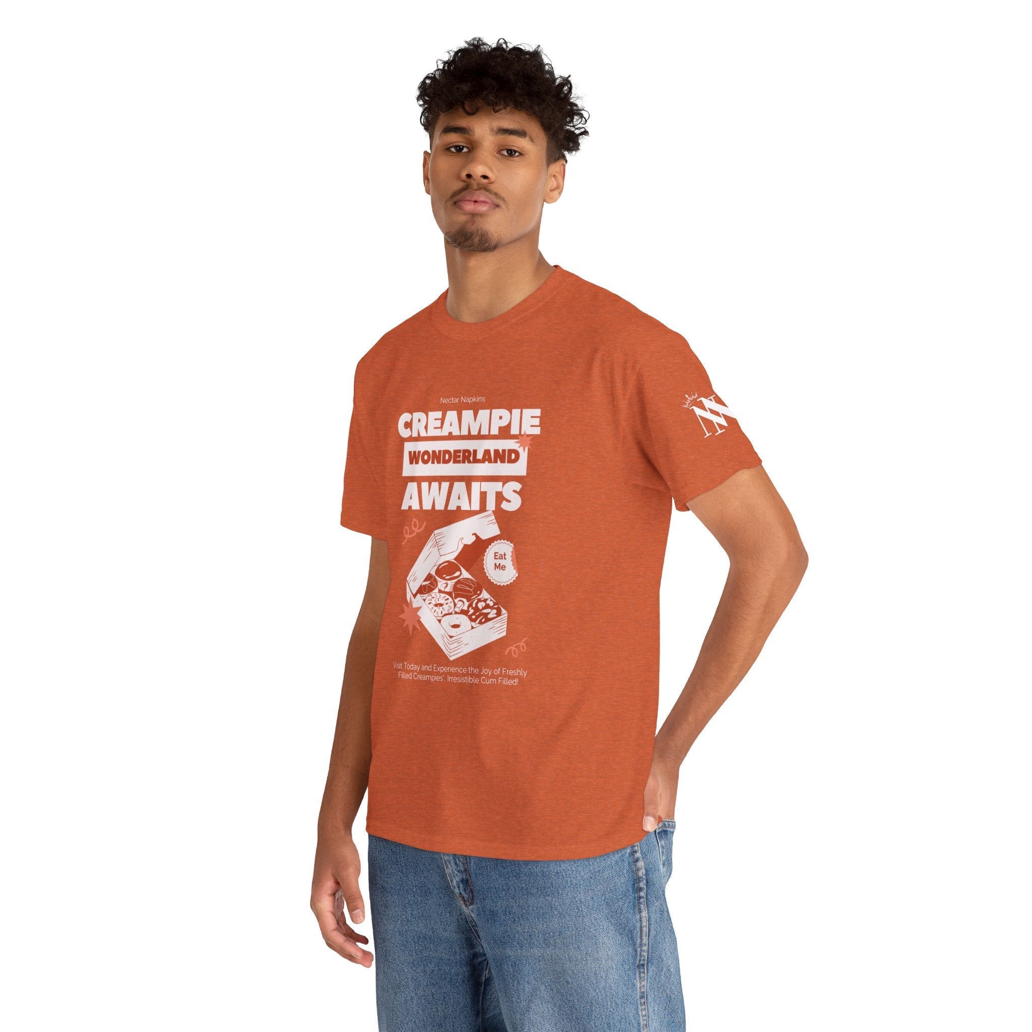 Creampie Wonderland | Mix & Match 100% Cotton Unisex Fun-Flirty Lovers’ Tees