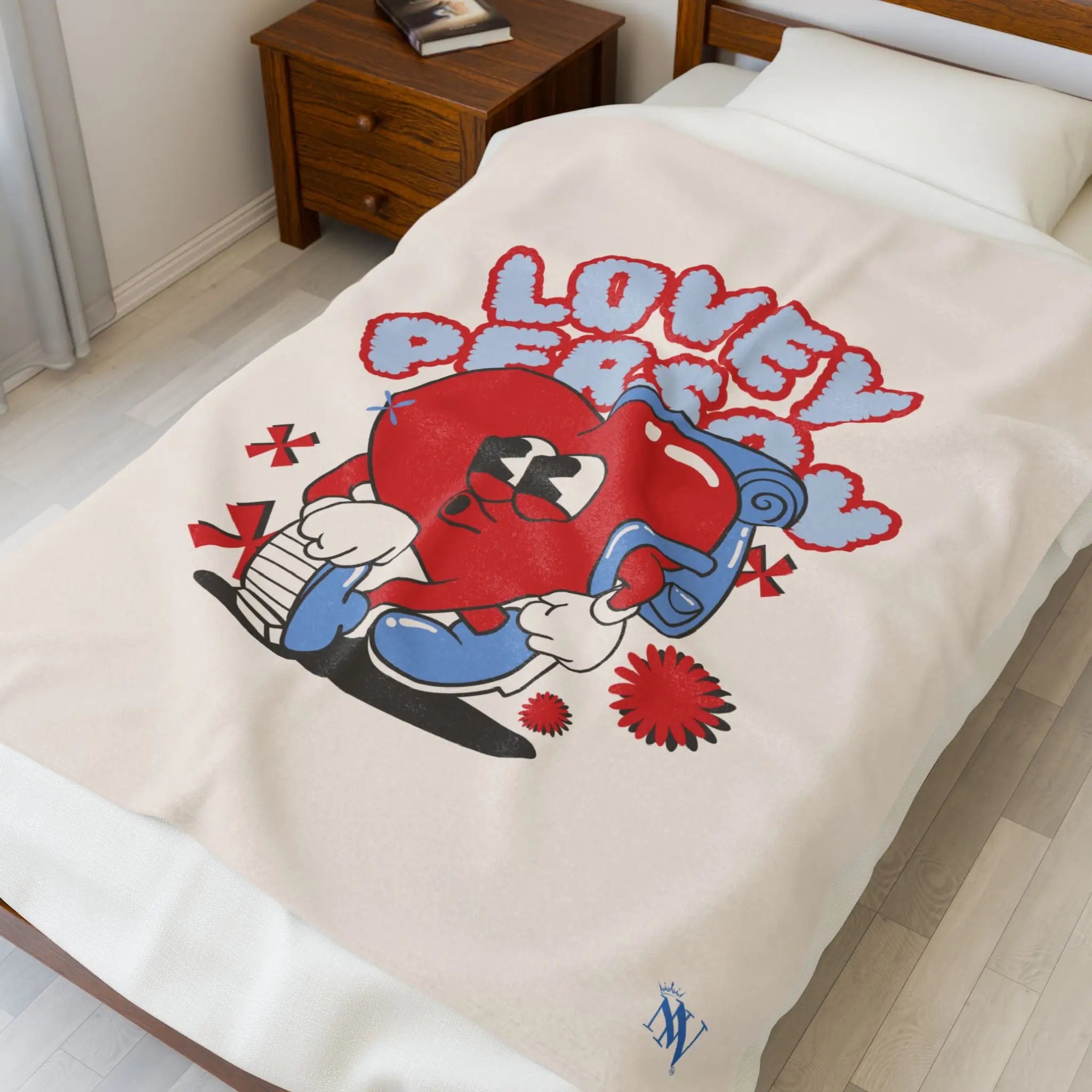 Lovey Person | Mix & Match Soft Fun-Flirty Lovers’ Blankets