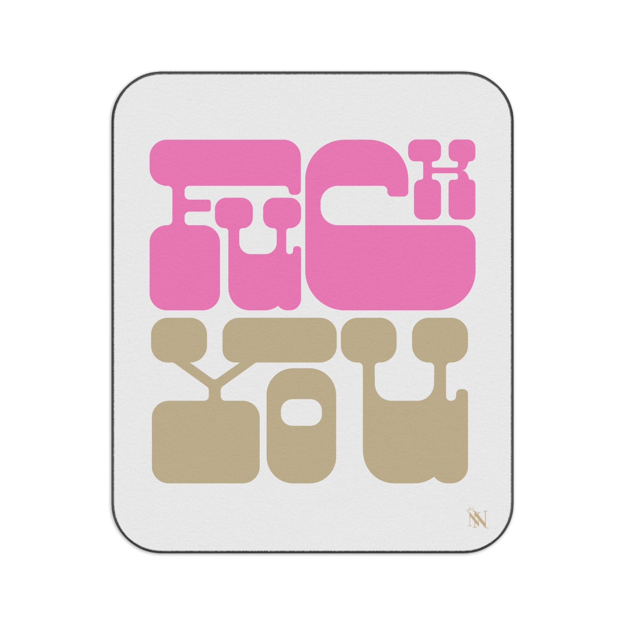 Fuck You | Mix Match Fun-Flirty Lovers’ Water-Resistant Blankets