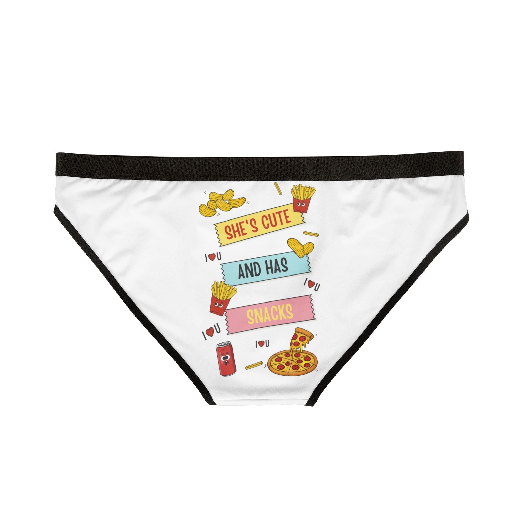 She’s Cute and Has Snacks | Mix & Match Women’s Fun-Flirty Lovers’ Panties