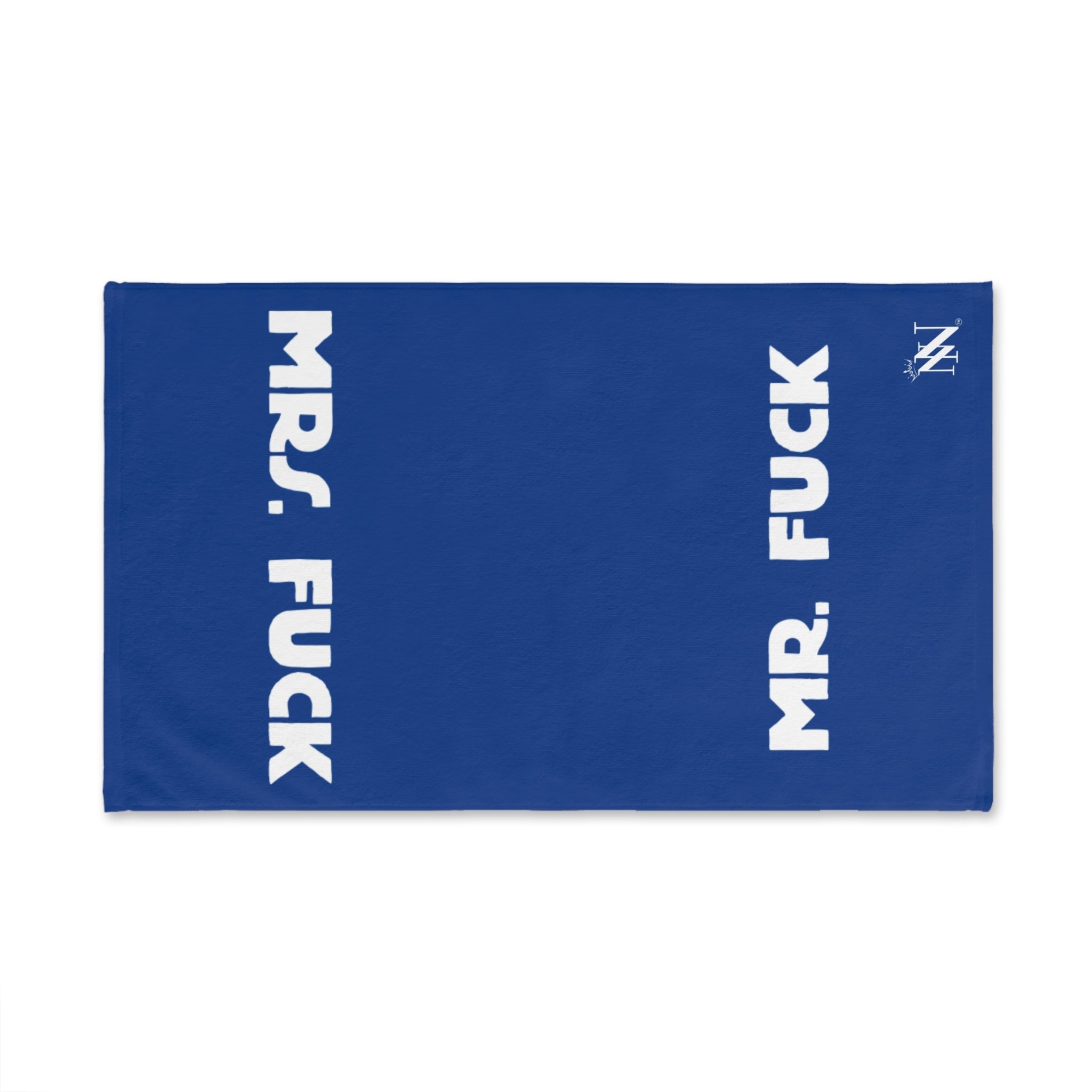 Mr. Mrs. Fuck Shareable Sides Blue Cum Towel