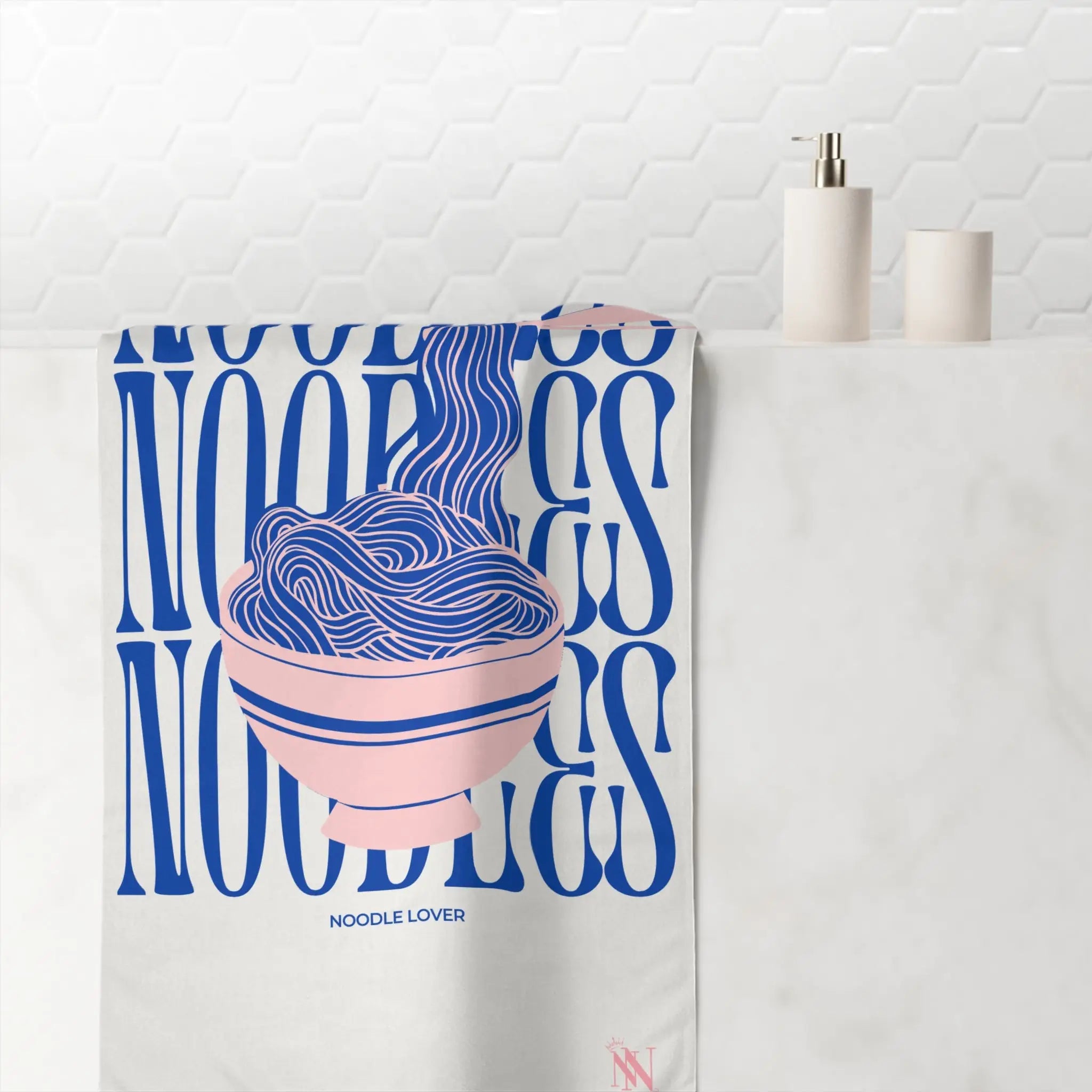 Noodle Lover | Mix & Match XL Fun-Flirty Lovers’ Towels