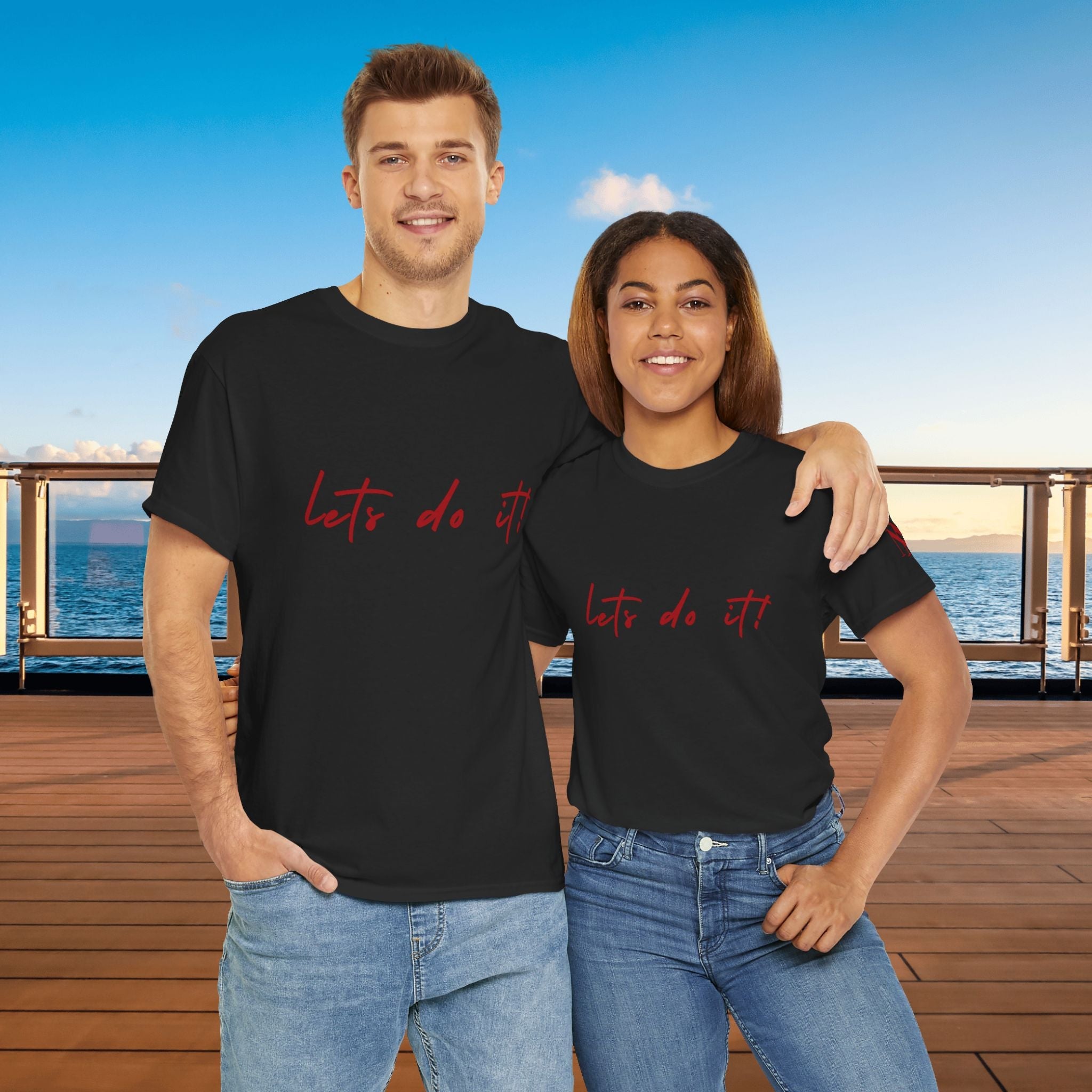 Let’s Do It! | Mix & Match 100% Cotton Unisex Fun-Flirty Lovers’ Tees