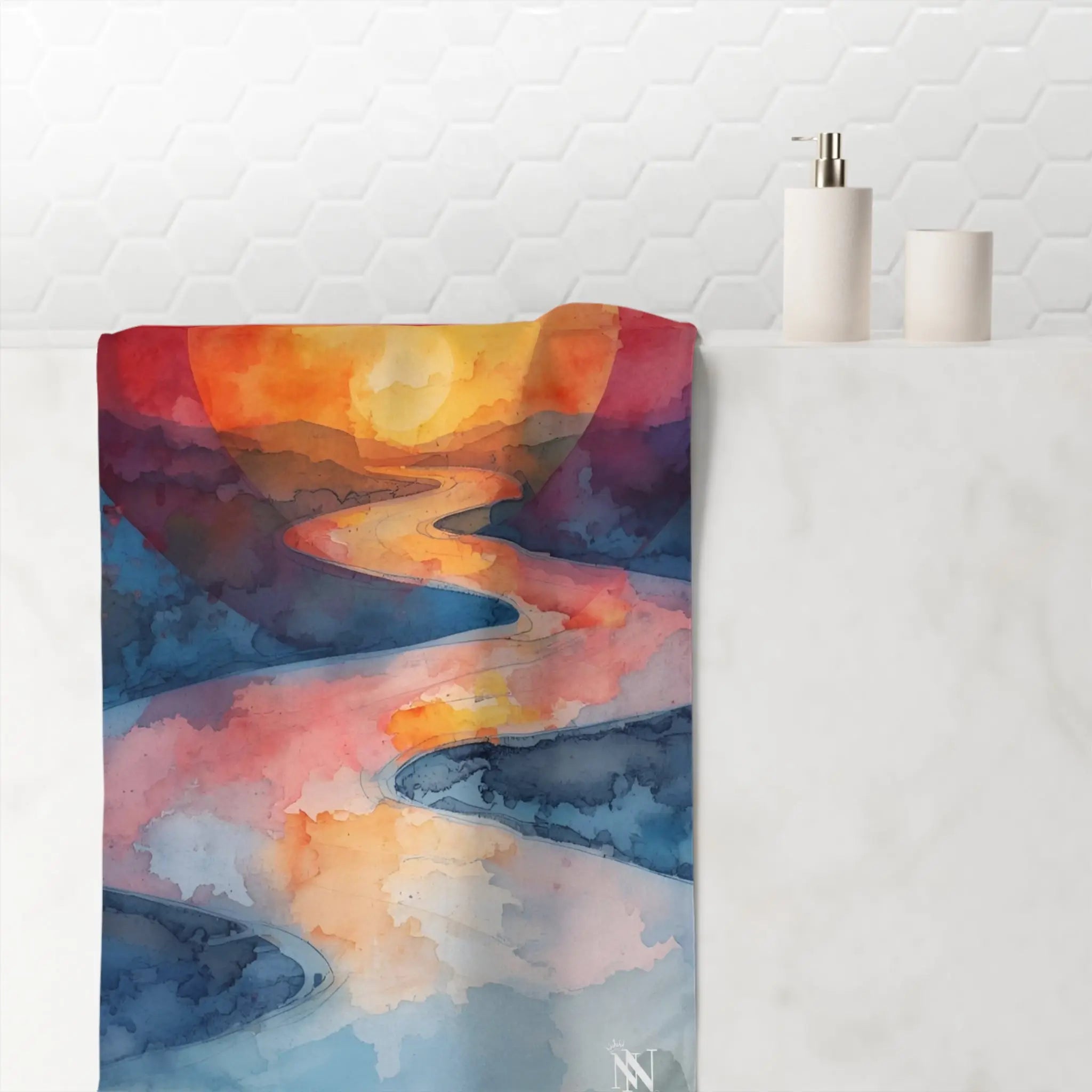 River of Love | Mix & Match XL Fun-Flirty Lovers’ Towels