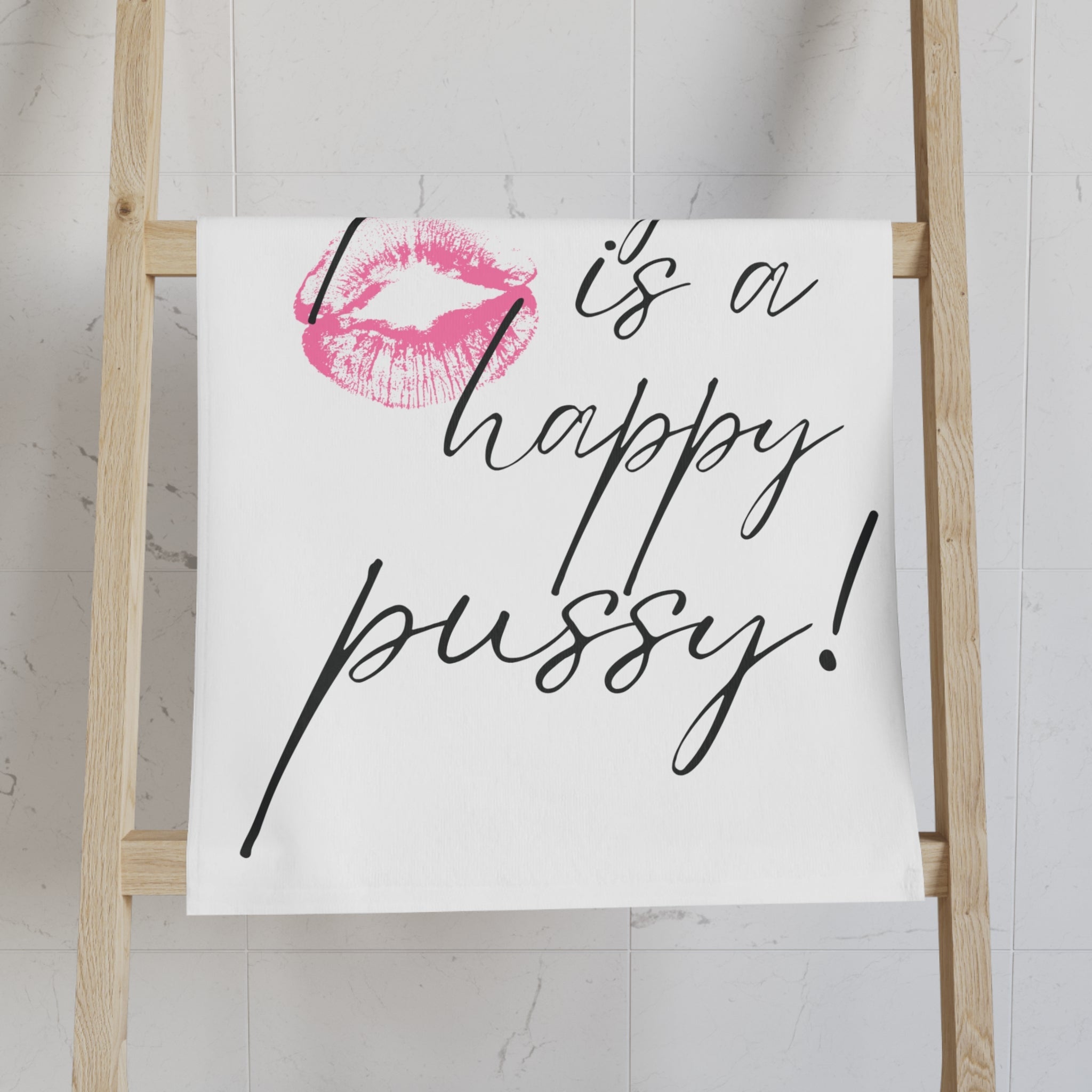 A Dirty Pussy is a Happy Pussy! Cum Towel