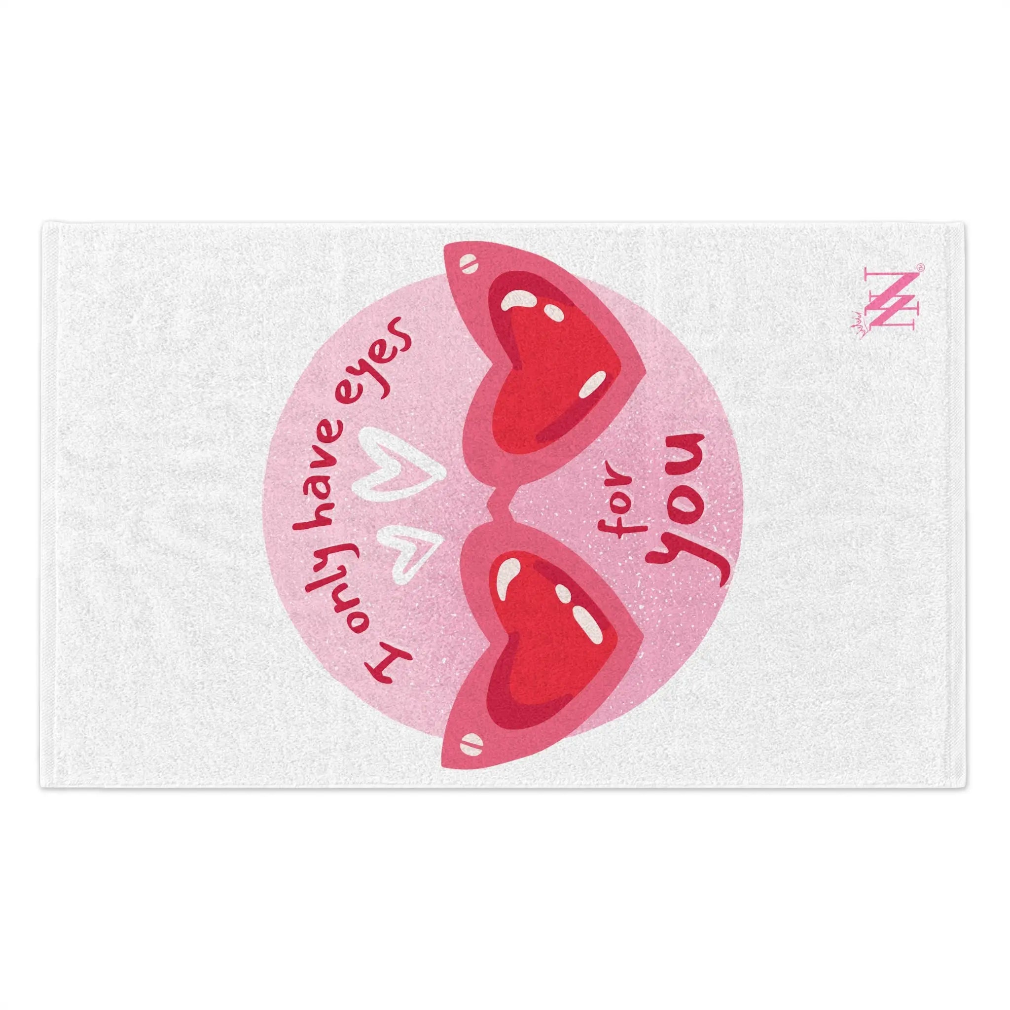 I Only Have Eyes for You | Mix & Match Soft Fun-Flirty Lovers’ Towels