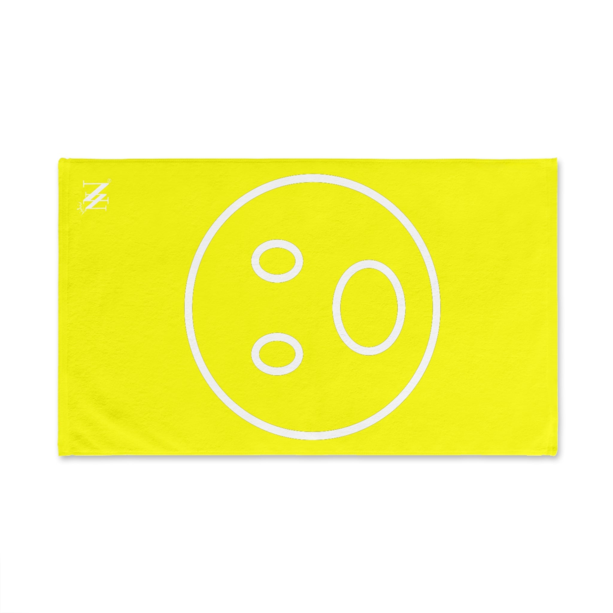 Surprised Emoji Neon Yellow | Mix & Match Classic Fun-Flirty Loversâ Towels