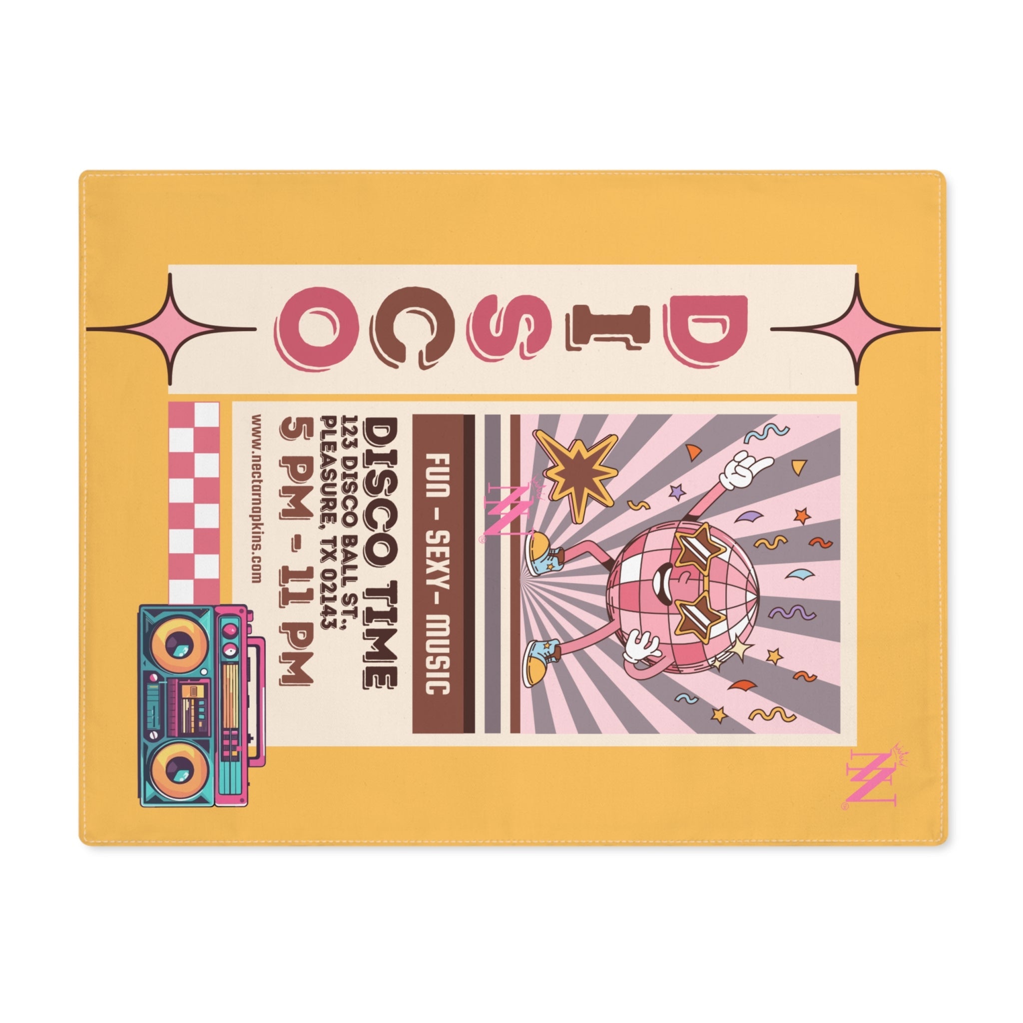 Disco | Mix & Match Playful Fun-Flirty Lovers’ Toy Mats