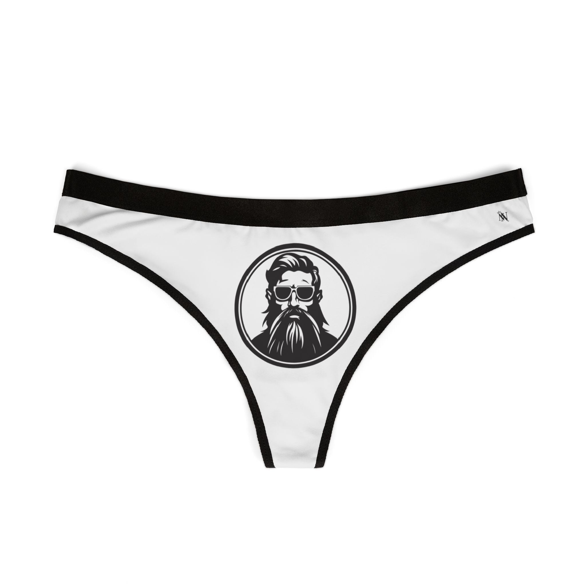 Just Cool Bearded Man Sex Gifts Lingerie Women’s Thong