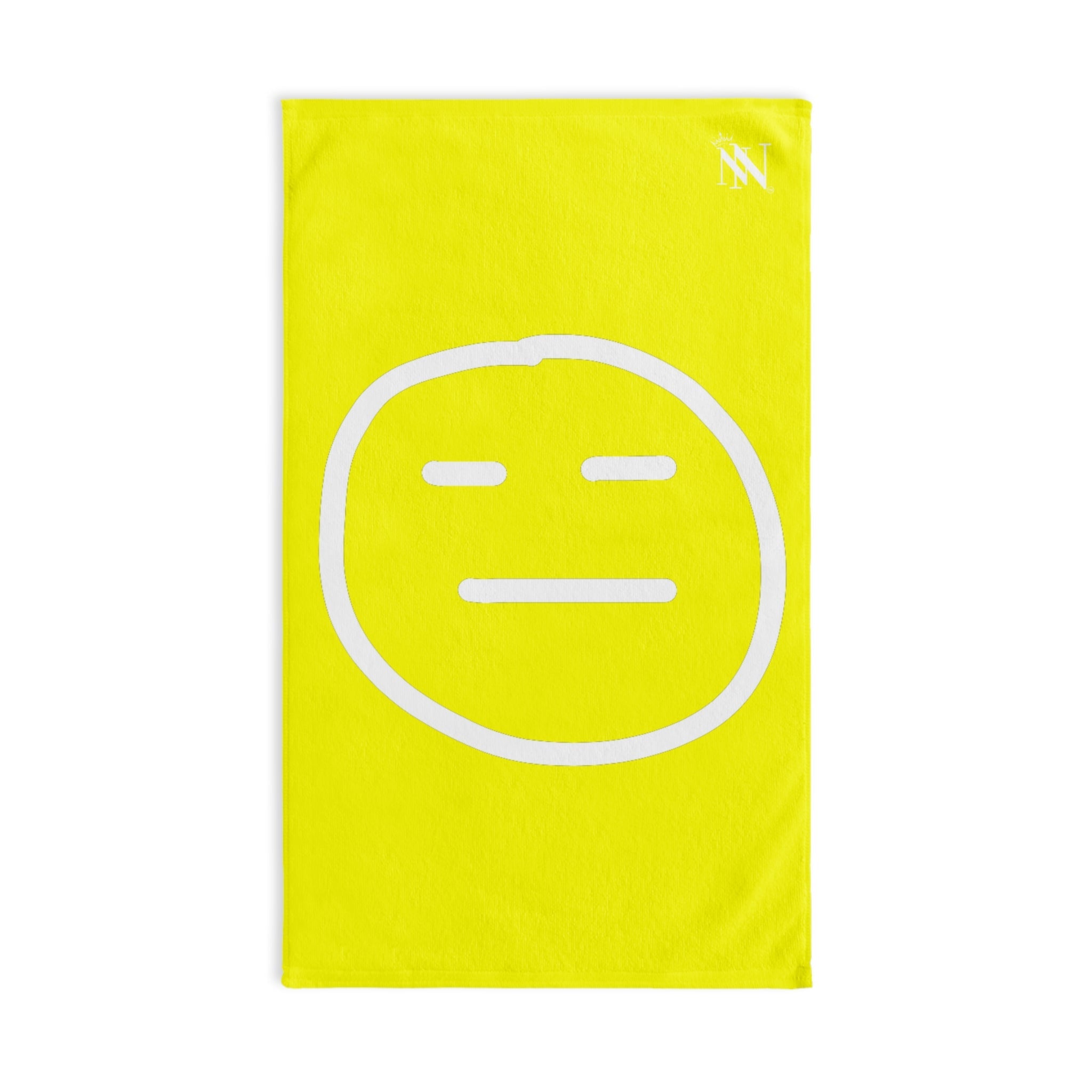 Mehr Emoji Neon Yellow Cum Towel