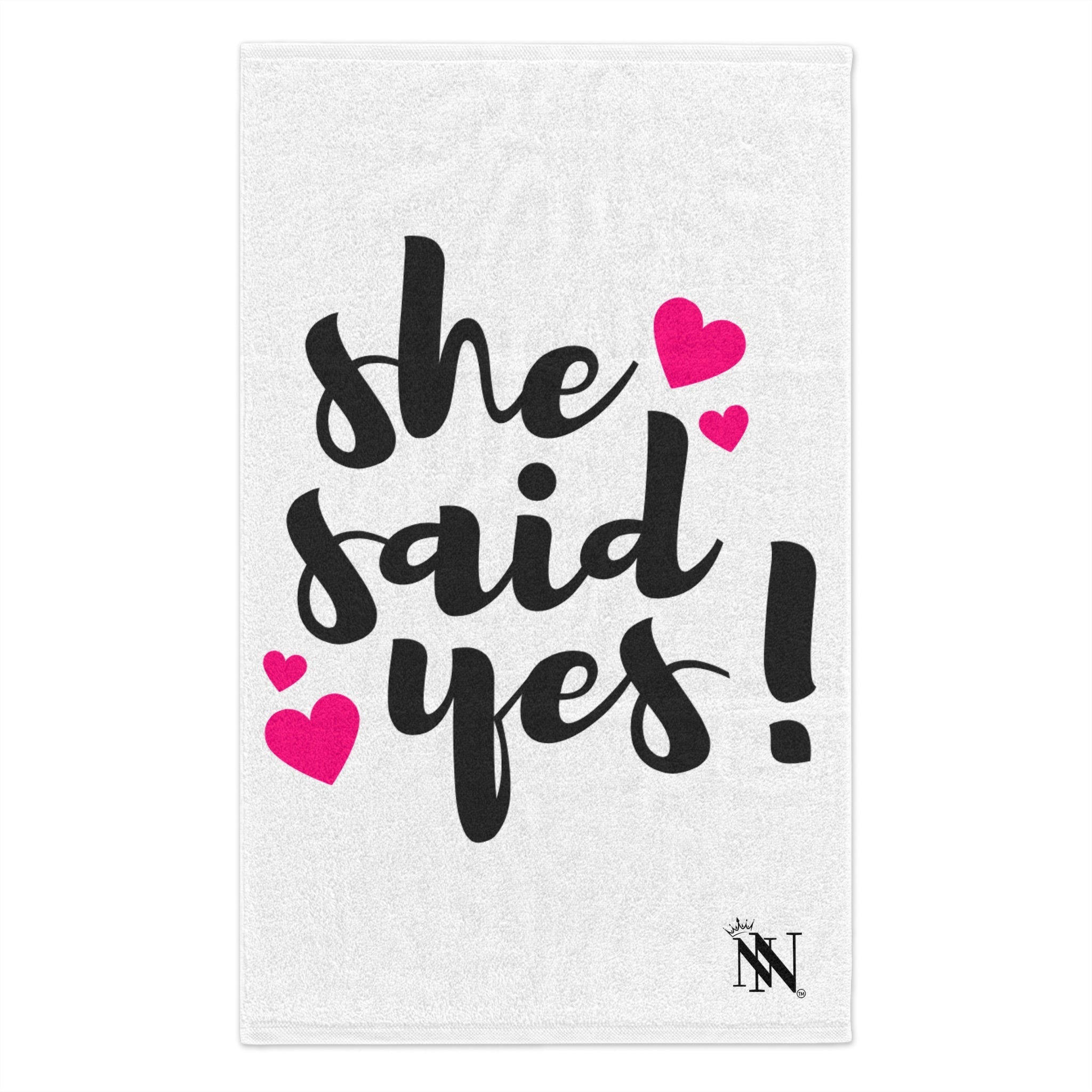 She Said Yes! | Mix & Match Soft Fun-Flirty Lovers’ Towels