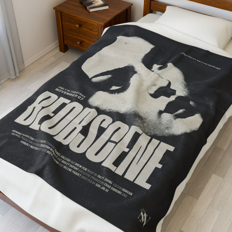 Be Obscene Movie Poster | Mix & Match Soft Fun-Flirty Lovers’ Blankets