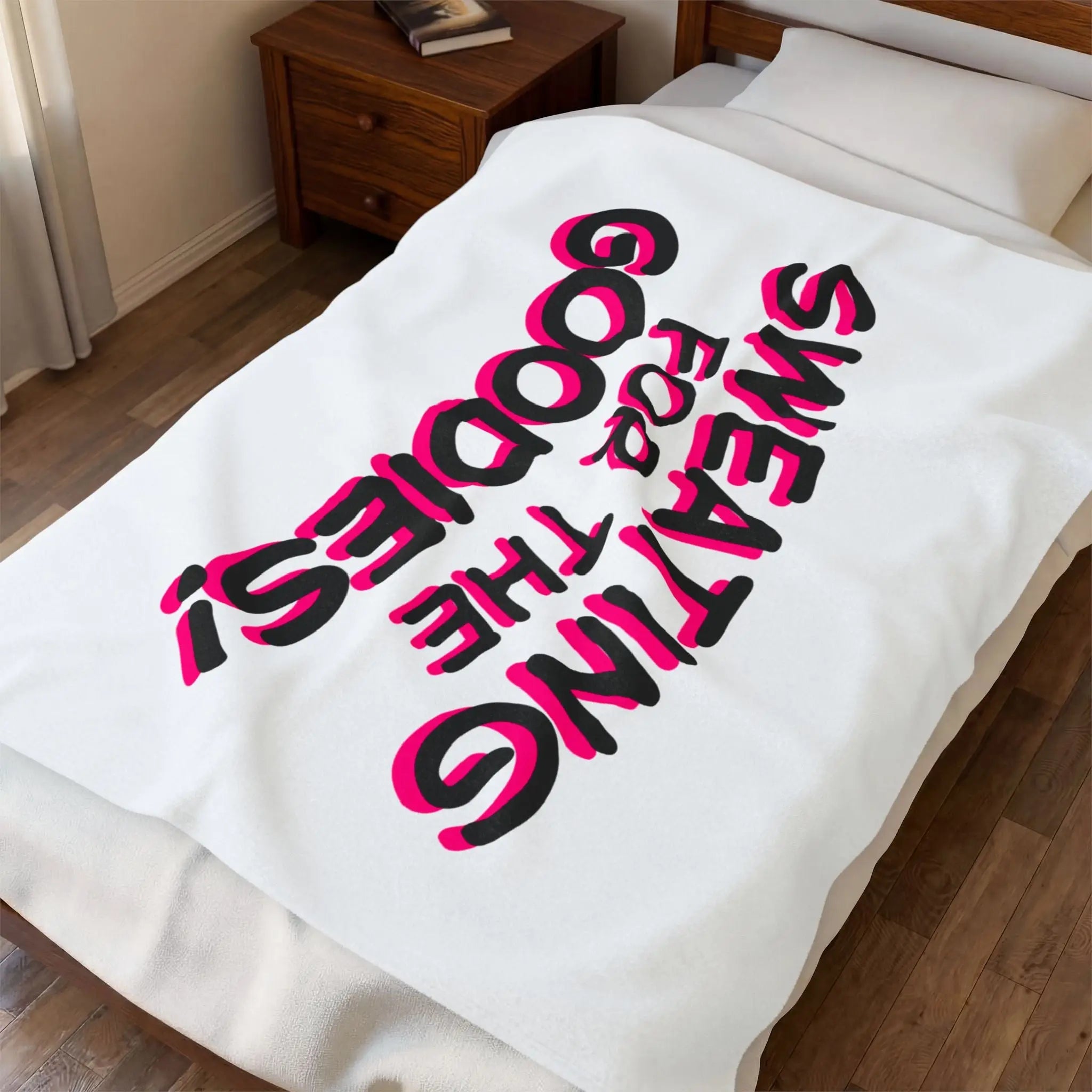 Sweating for the Goodies! Emoji | Nectar Napkins Fun-Flirty Lovers’ Blankets