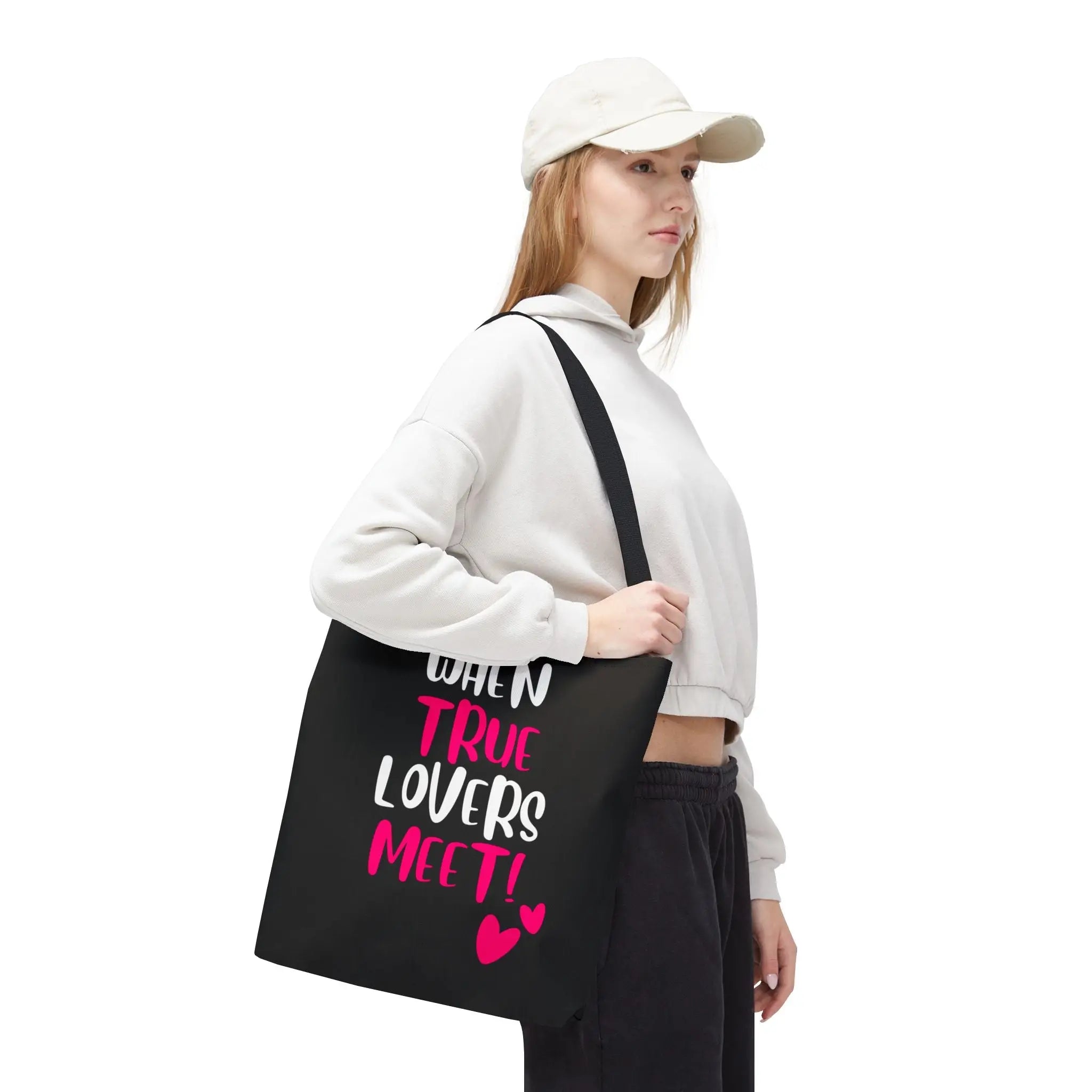 When True Lovers Meet | Nectar Napkins Fun-Flirty Lovers’ Totes