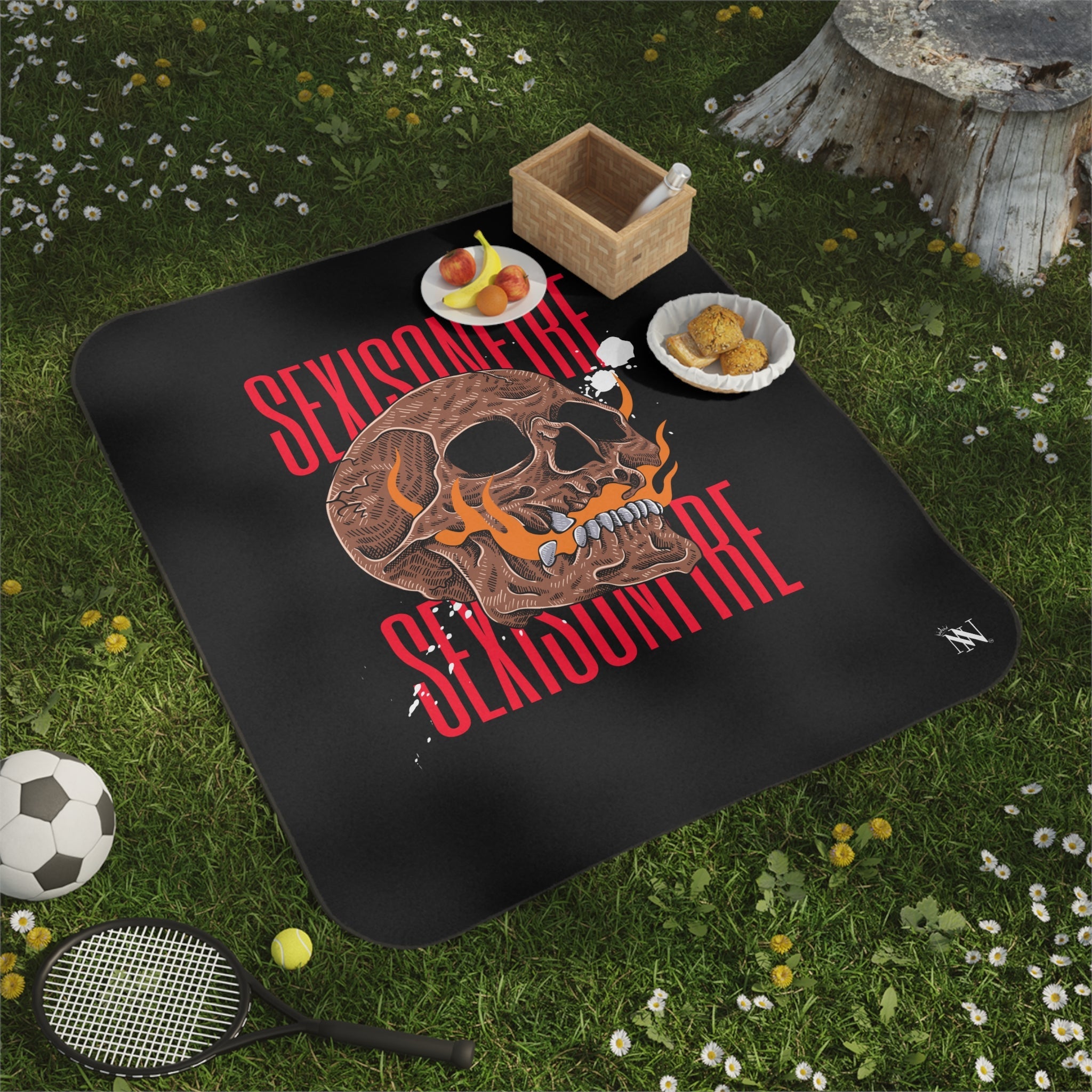 Sex Is On Fire | Mix Match Fun-Flirty Lovers’ Water-Resistant Blankets