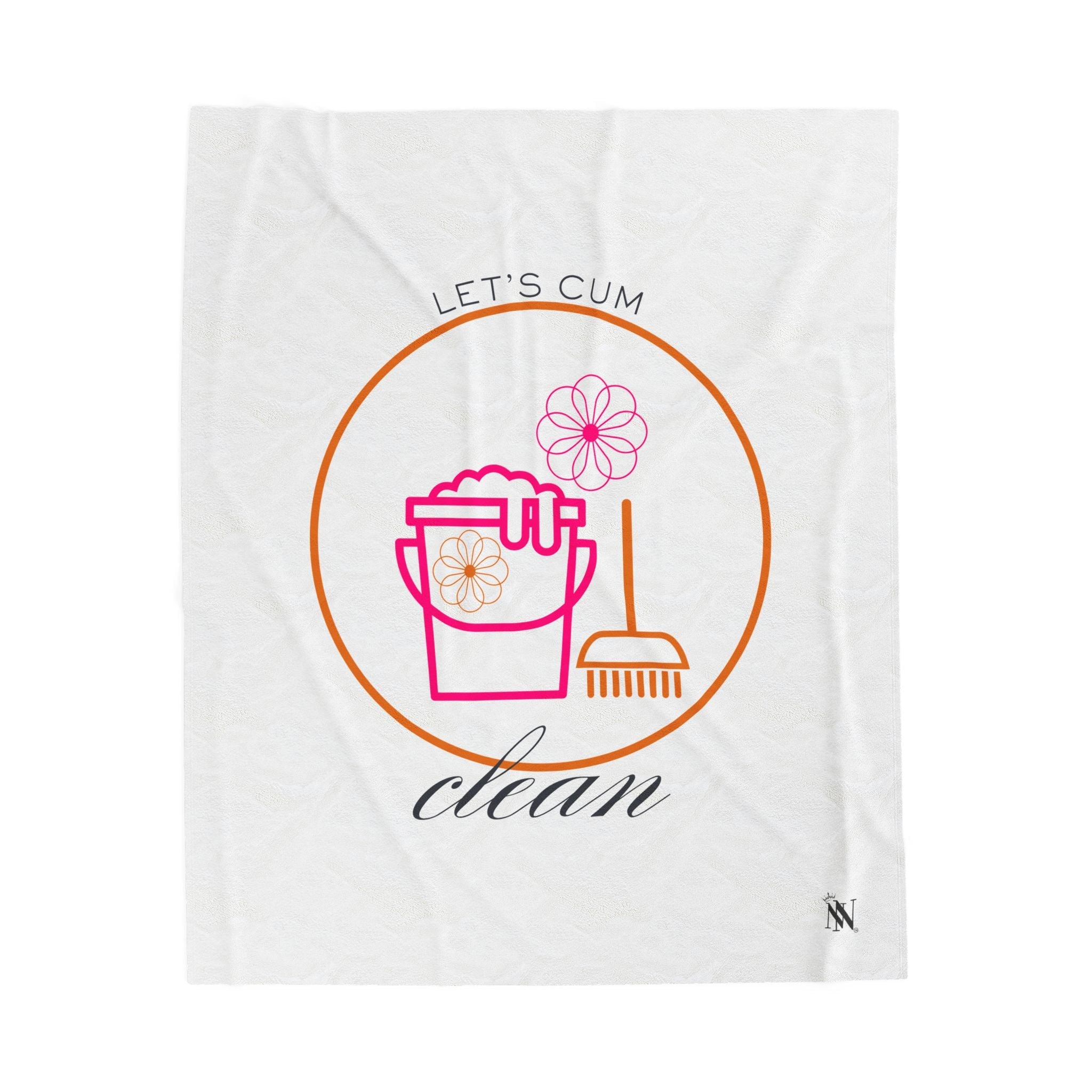 Let’s Cum Clean! | Mix & Match Soft Fun-Flirty Lovers’ Blankets