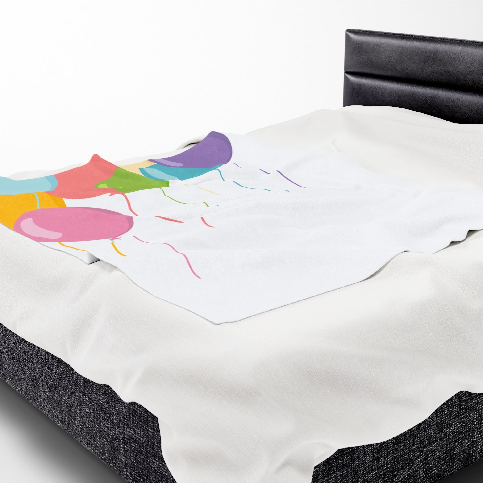 Birthday Balloon Party | Mix & Match Velveteen Fun-Flirty Lovers’ Blankets