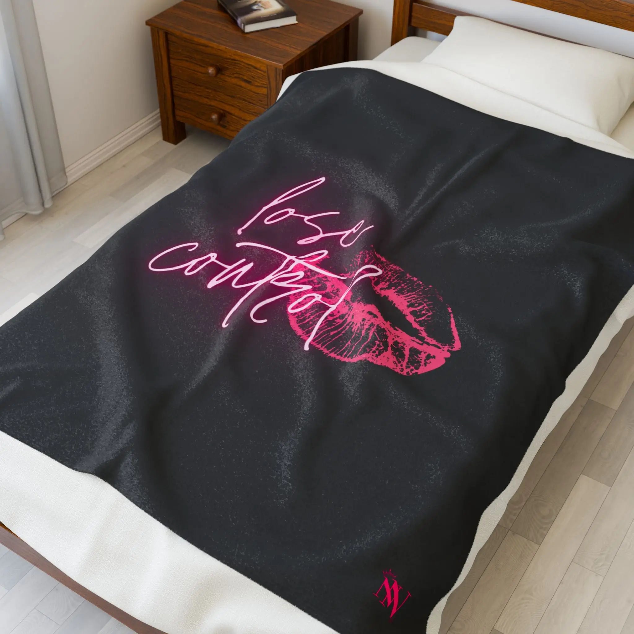 Lose Control | Mix & Match Velveteen Fun-Flirty Lovers’ Blankets