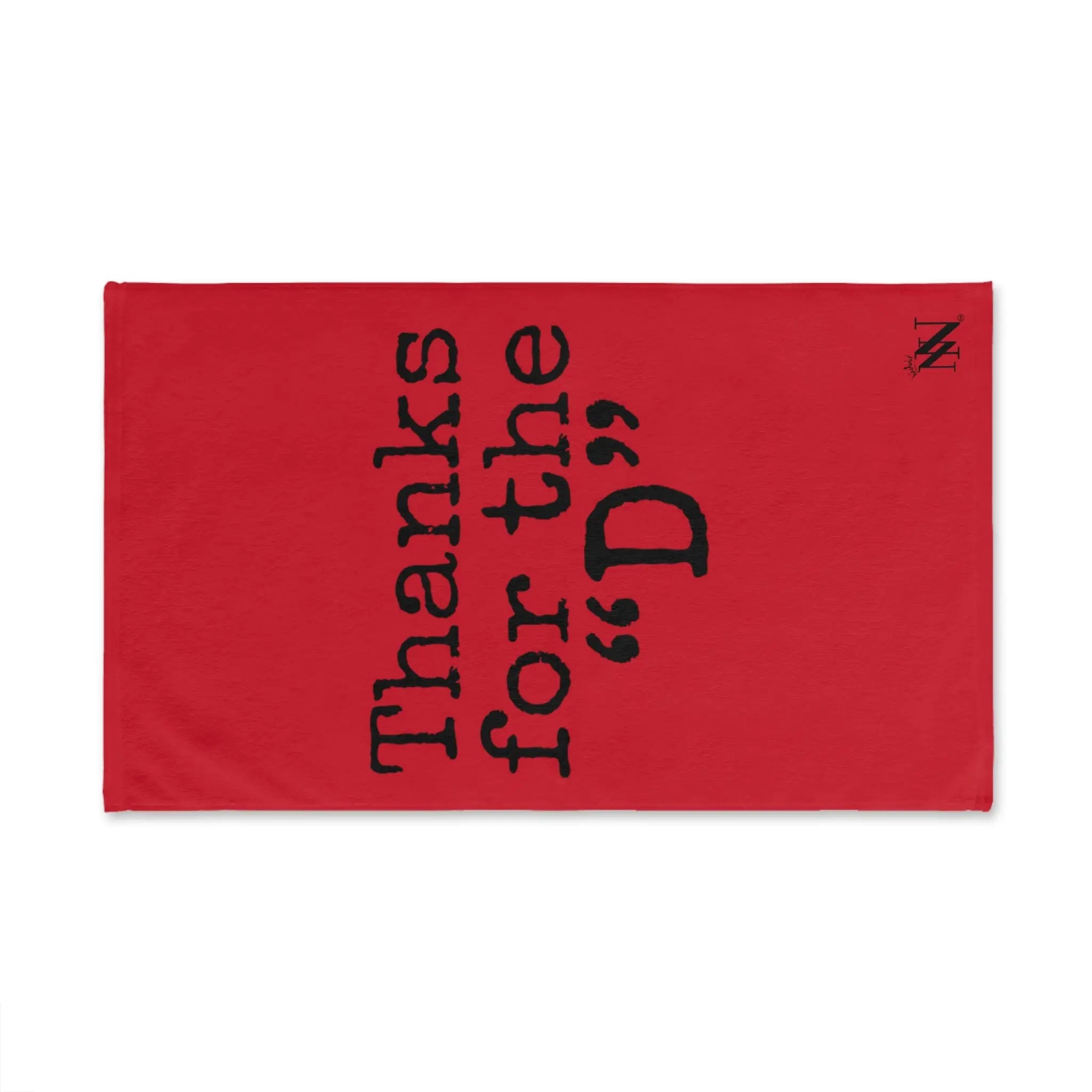 Thanks for the ’D’ Red | Mix & Match Classic Fun-Flirty Lovers’ Towels