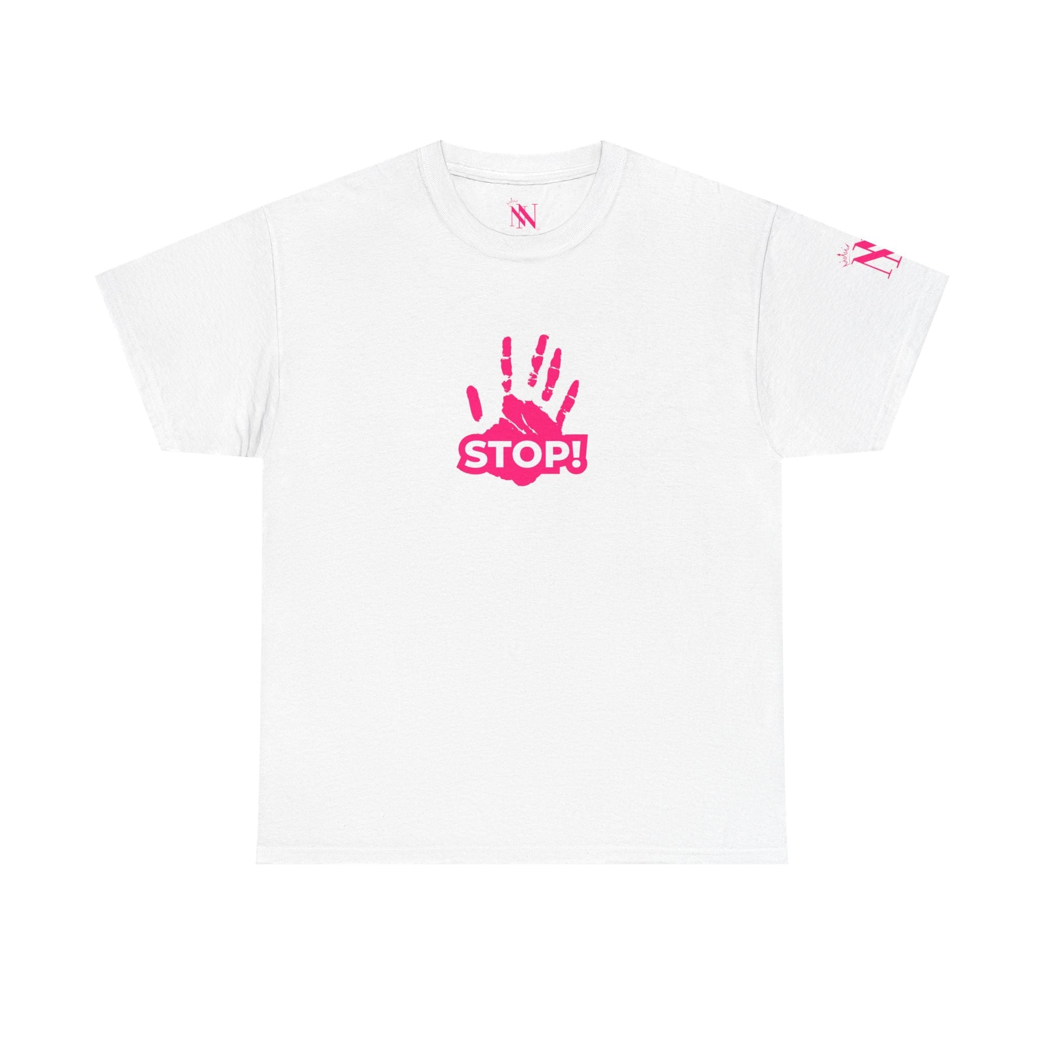 Stop! Handprint | Mix & Match 100% Cotton Unisex Fun-Flirty Lovers’ Tees