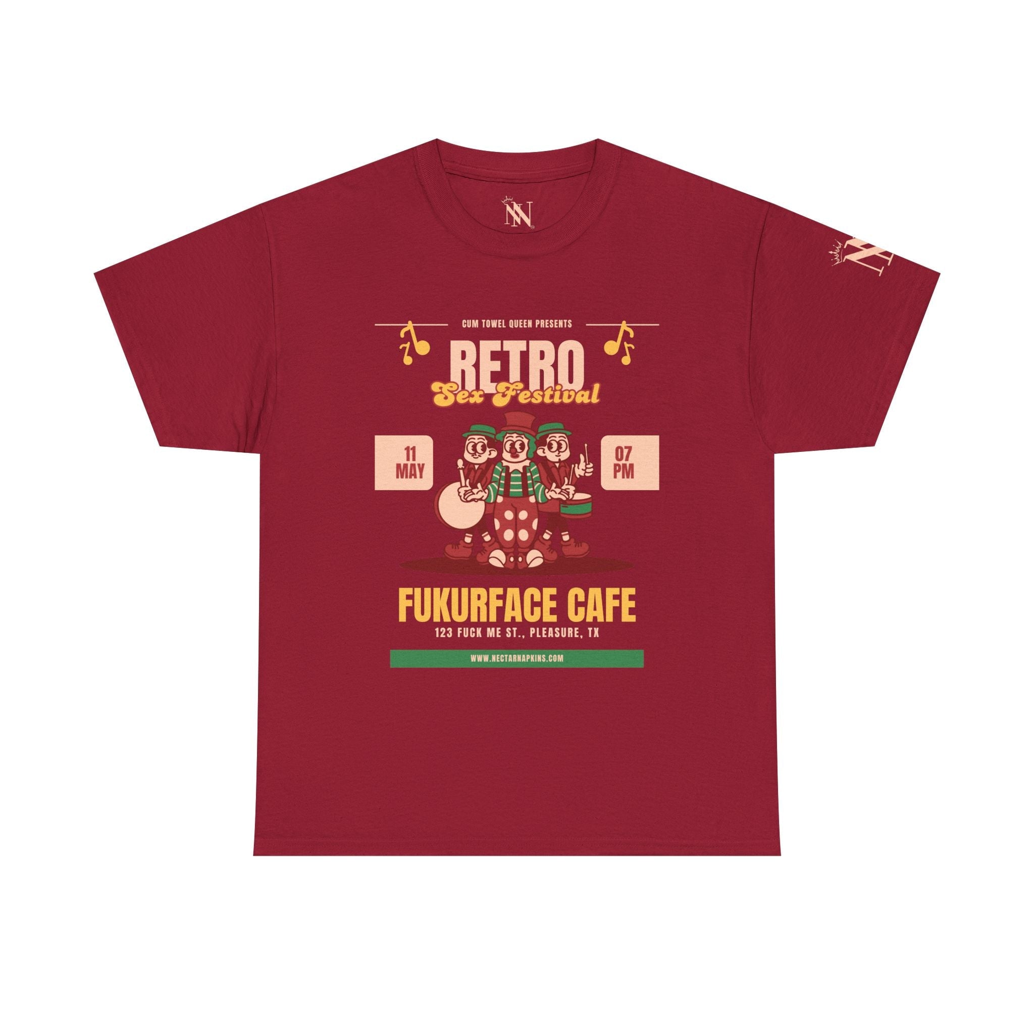 FUKURFACE Cafe | Mix & Match 100% Cotton Unisex Fun-Flirty Lovers’ Tees