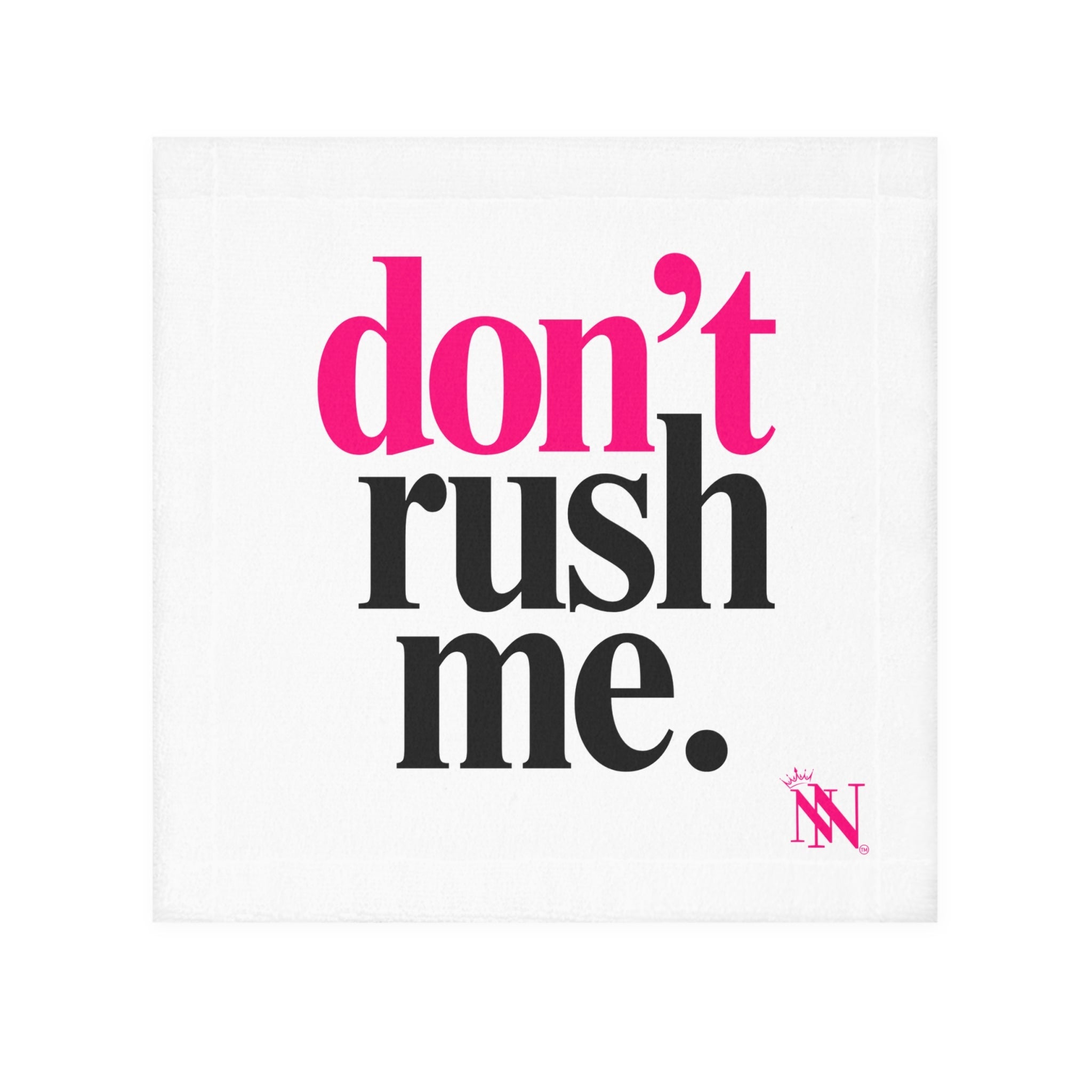 Don’t Rush Me | Mix & Match Lils’ Fun-Flirty Lovers’ Towels