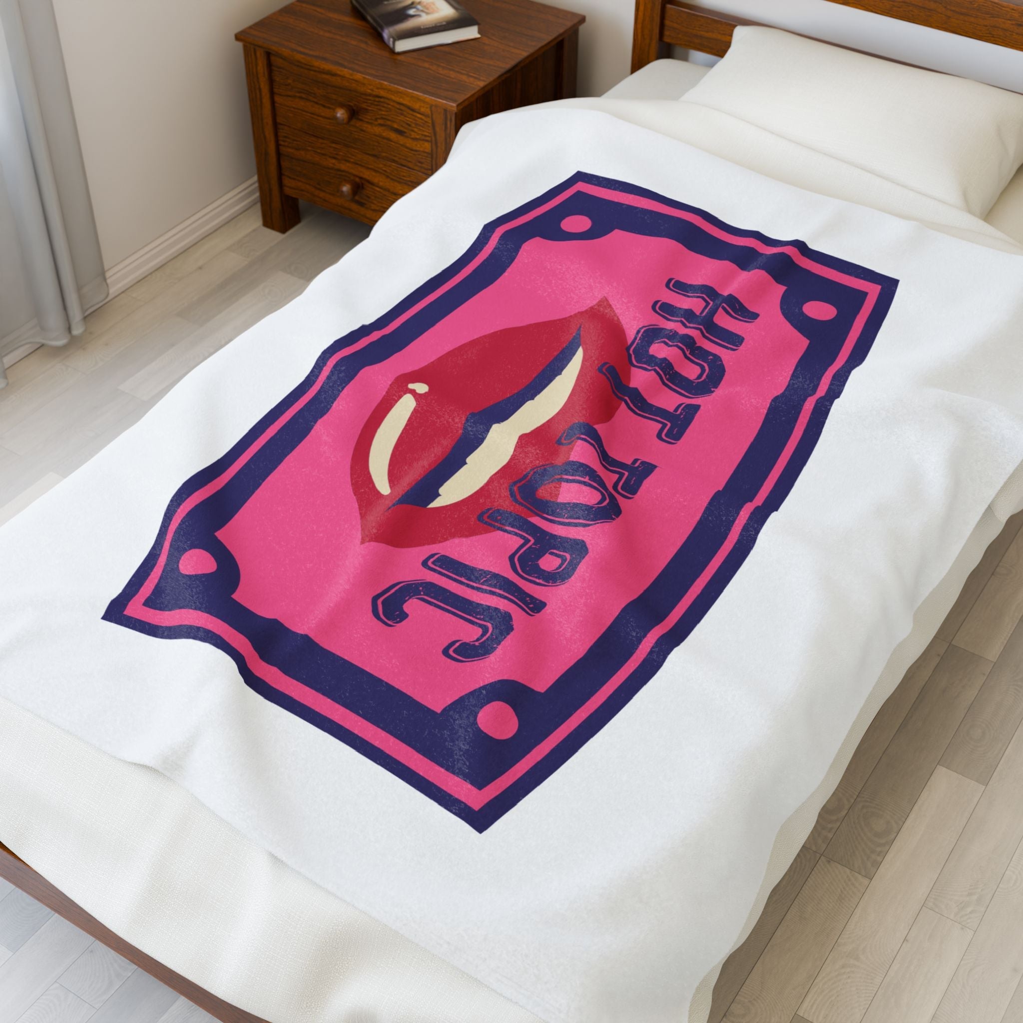 Hot Topic Ticket | Mix & Match Velveteen Fun-Flirty Lovers’ Blankets