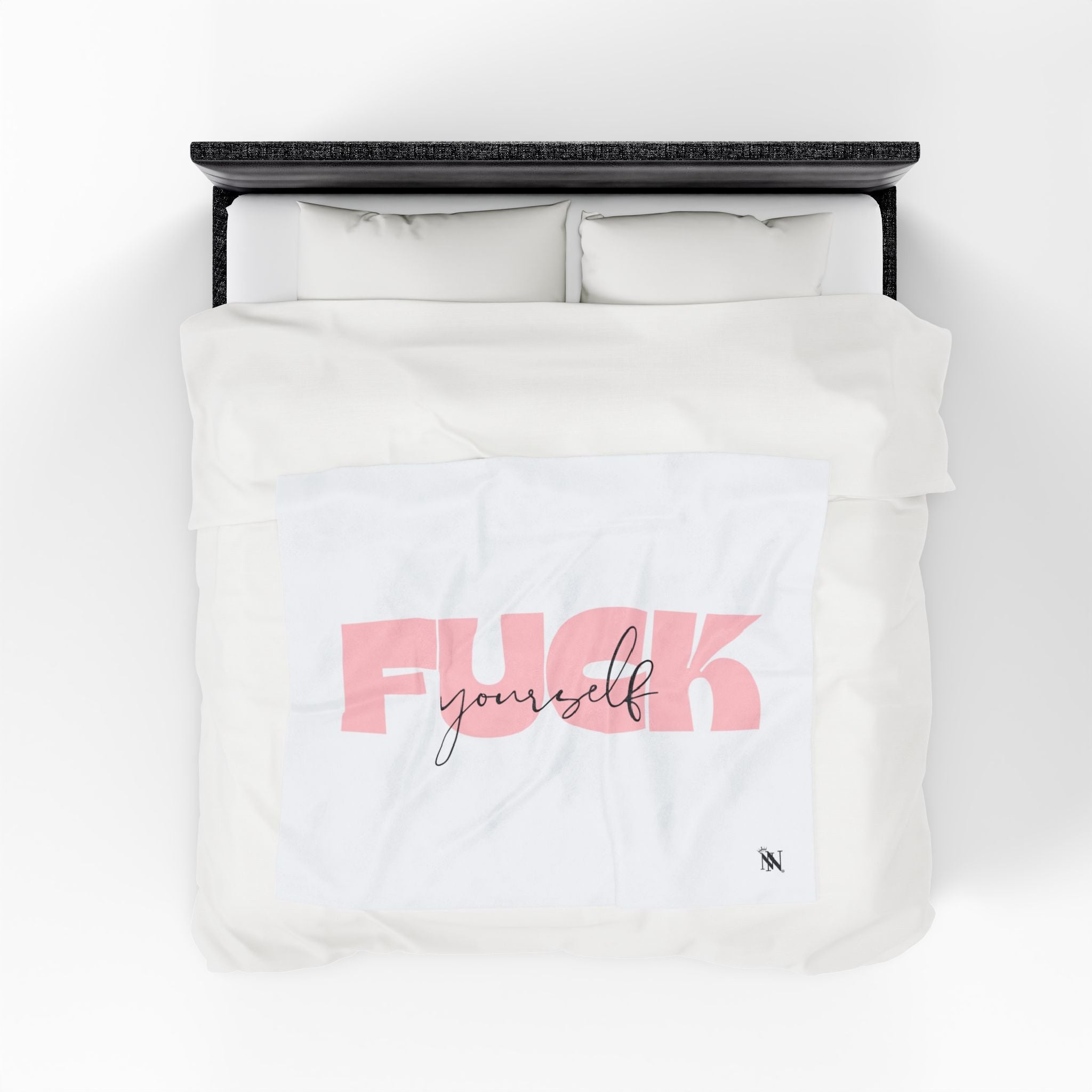 Fuck Yourself | Mix & Match Soft Fun-Flirty Lovers’ Blankets