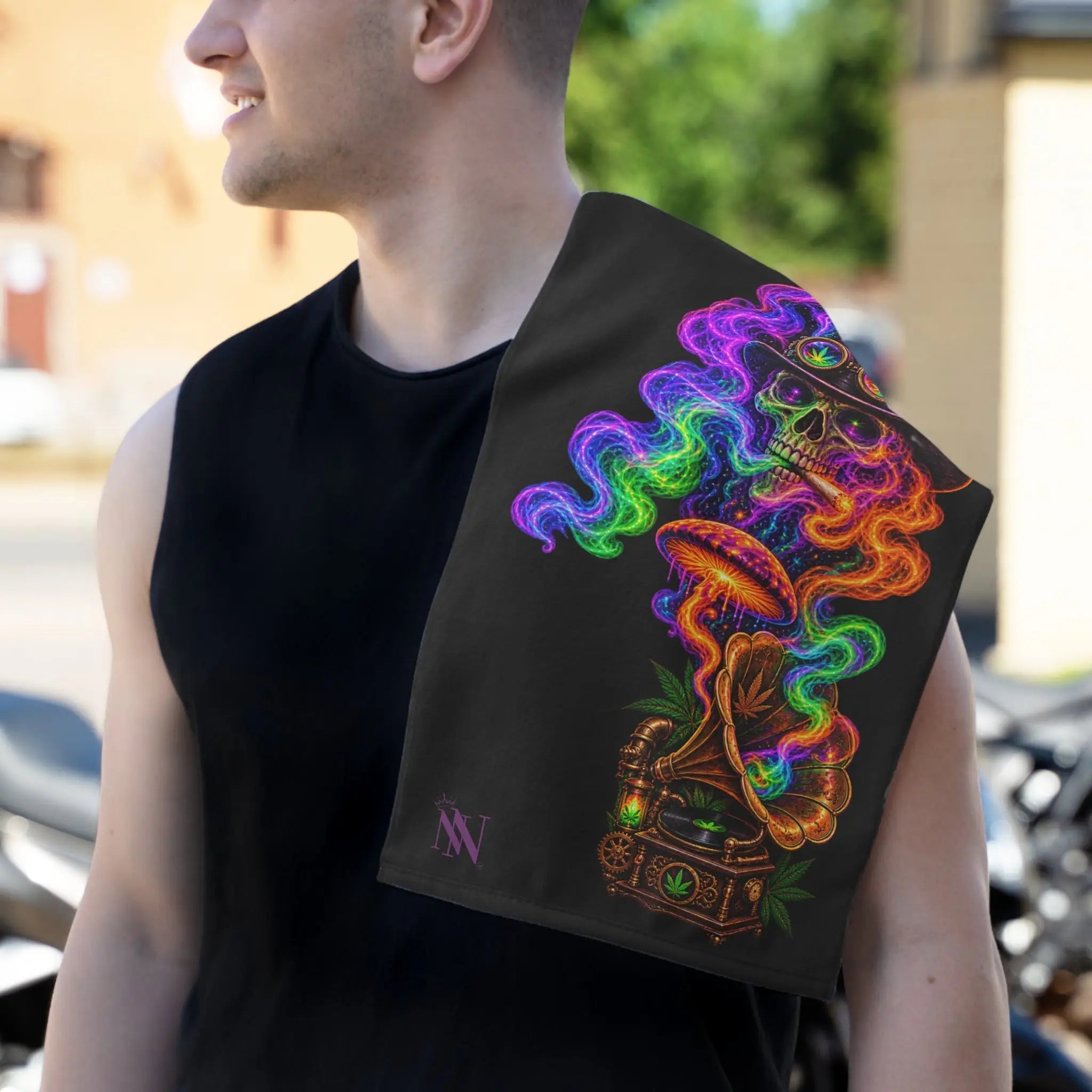 Up In Smoke Phonograph | Nectar Napkins Fun-Flirty Lovers’ Towels