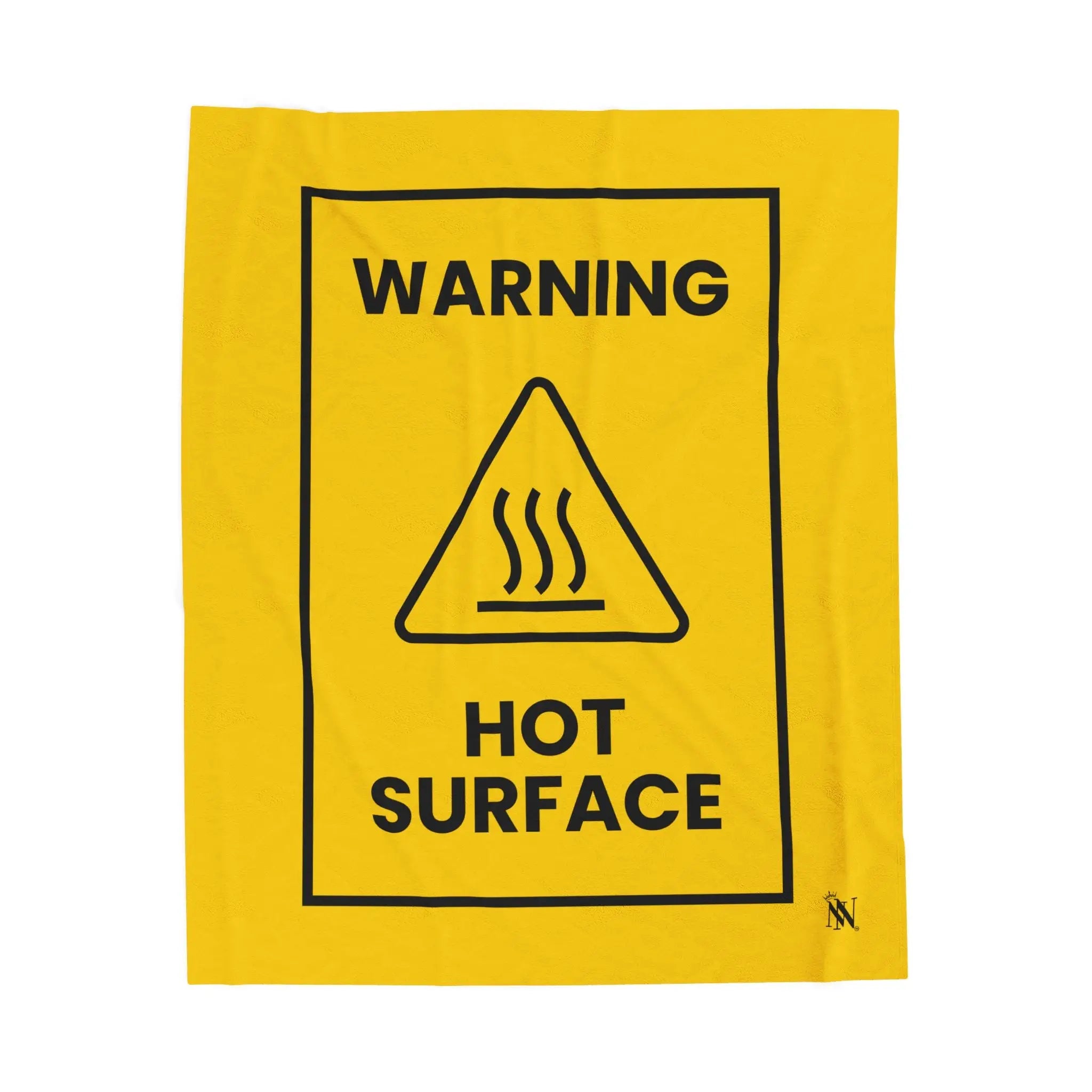 Warning Hot Surface | Mix & Match Soft Fun-Flirty Lovers’ Blankets