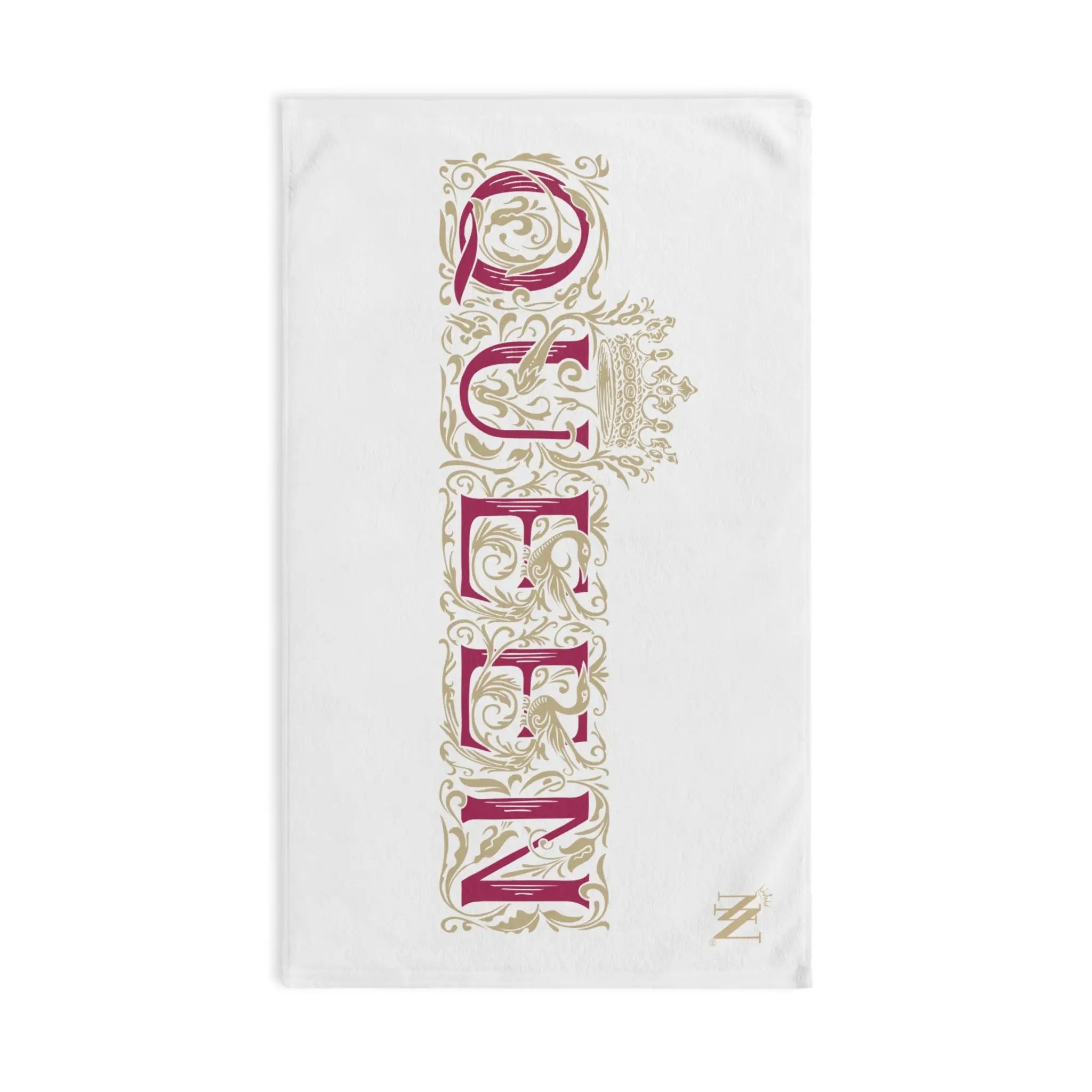 Gold Filigree Queen | Mix & Match Original Fun-Flirty Lovers’ Towels