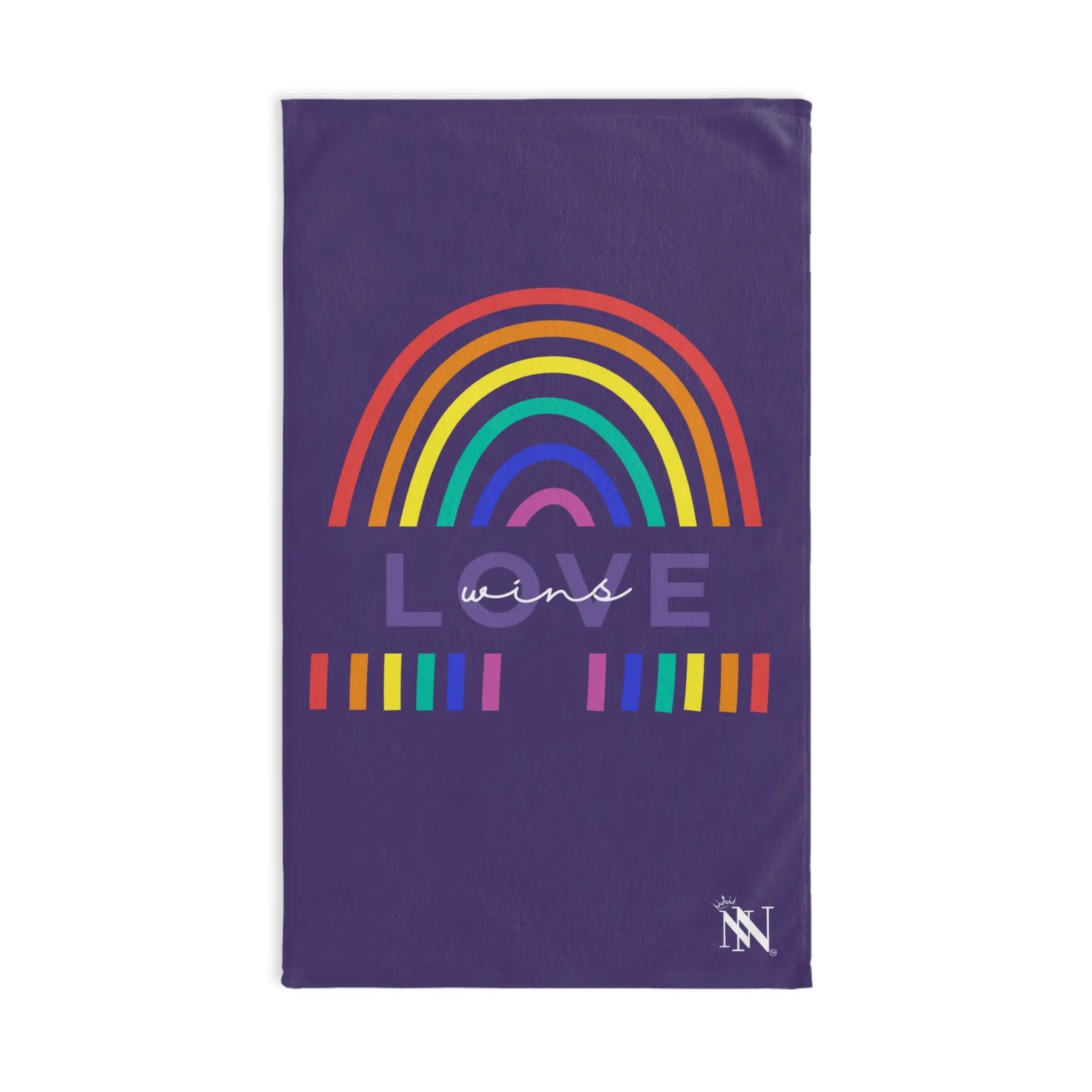 Love Wins Rainbow | Mix & Match Classic Fun-Flirty Lovers’ Towels