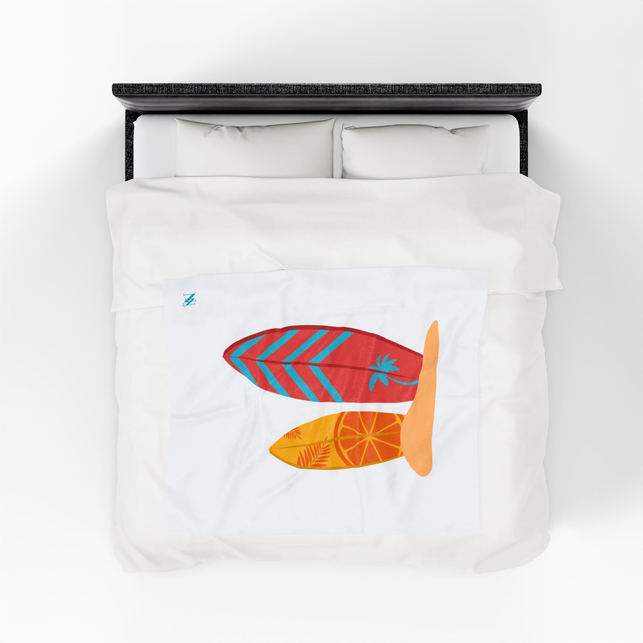Twin Surfboards | Mix & Match Soft Fun-Flirty Lovers’ Blankets