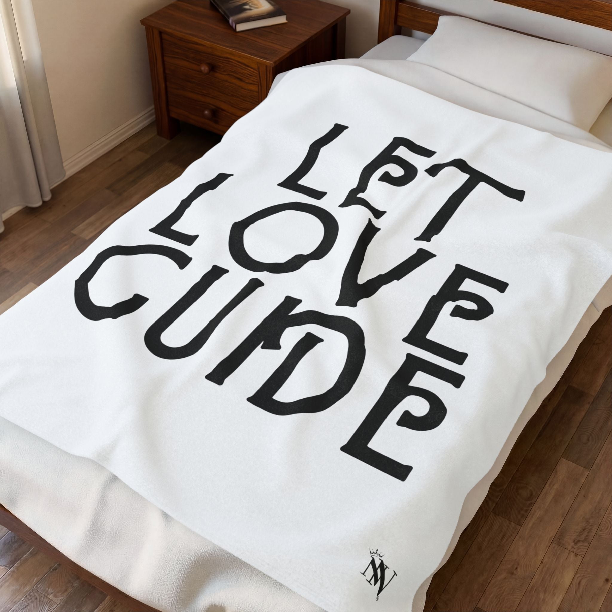 Let Love Guide Romantic Gifts Silky Soft Love Blanket
