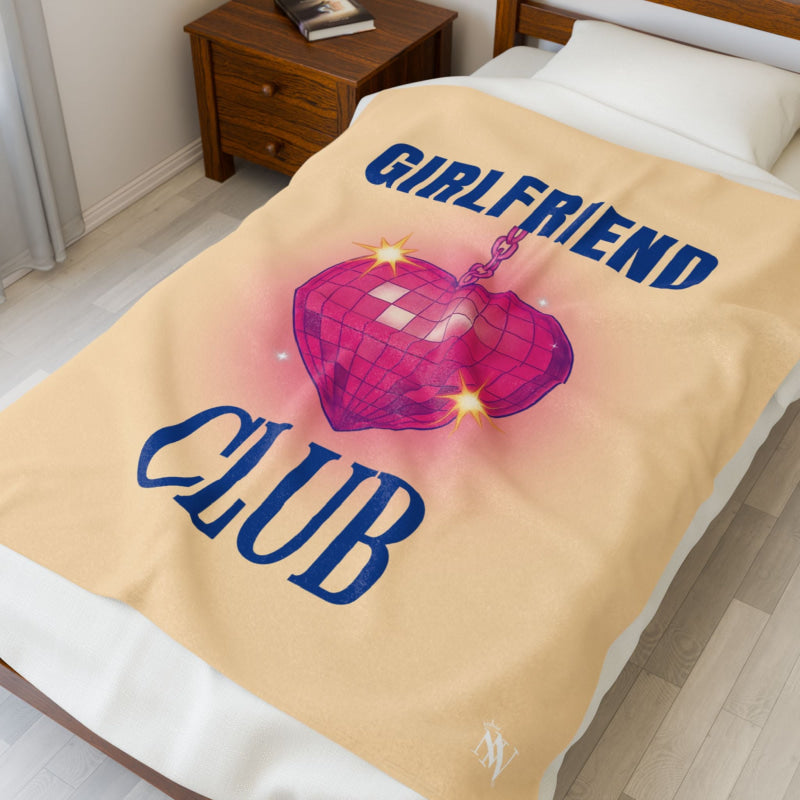 Girlfriend Club | Mix & Match Soft Fun-Flirty Lovers’ Blankets