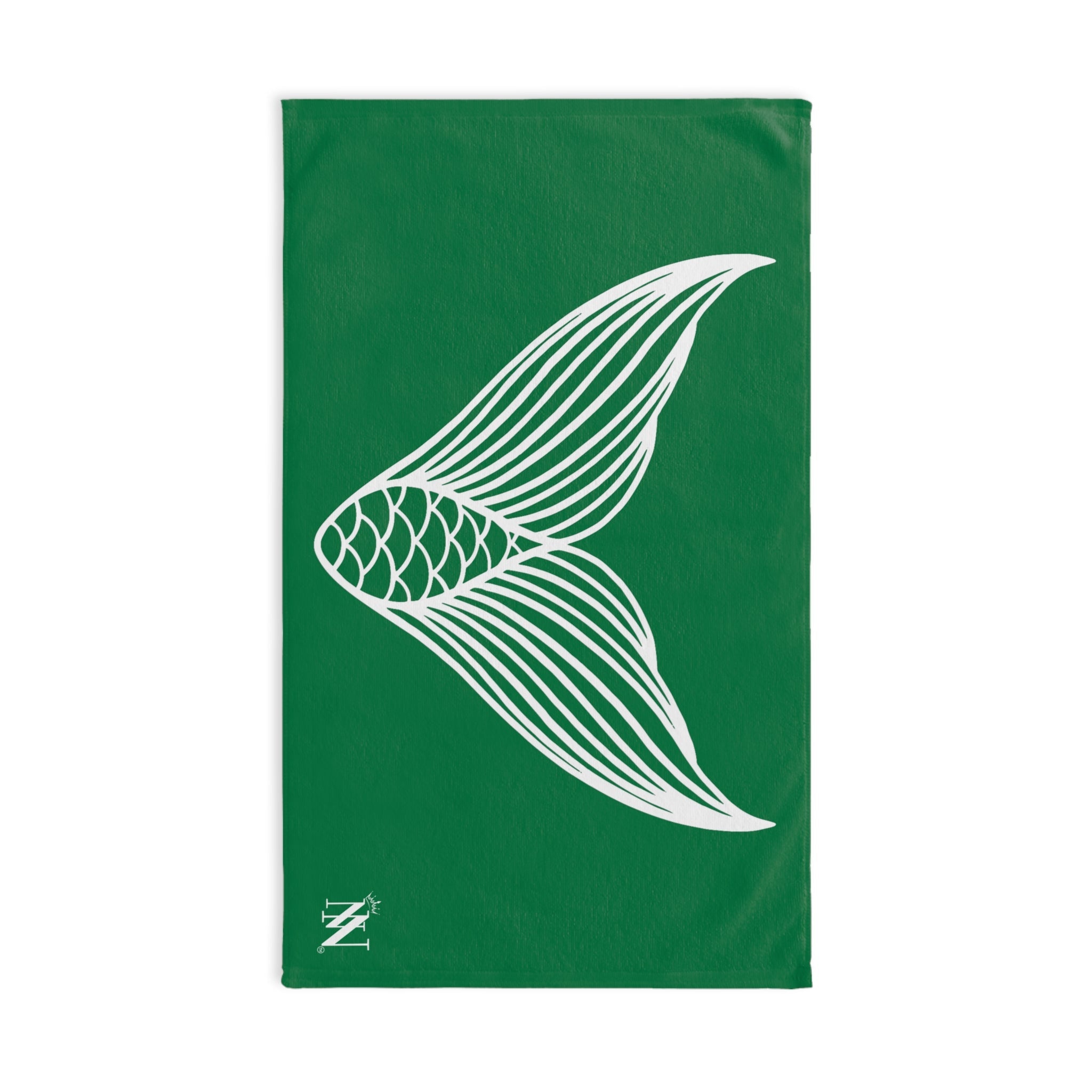 Mermaid Tail Green Cum Towel