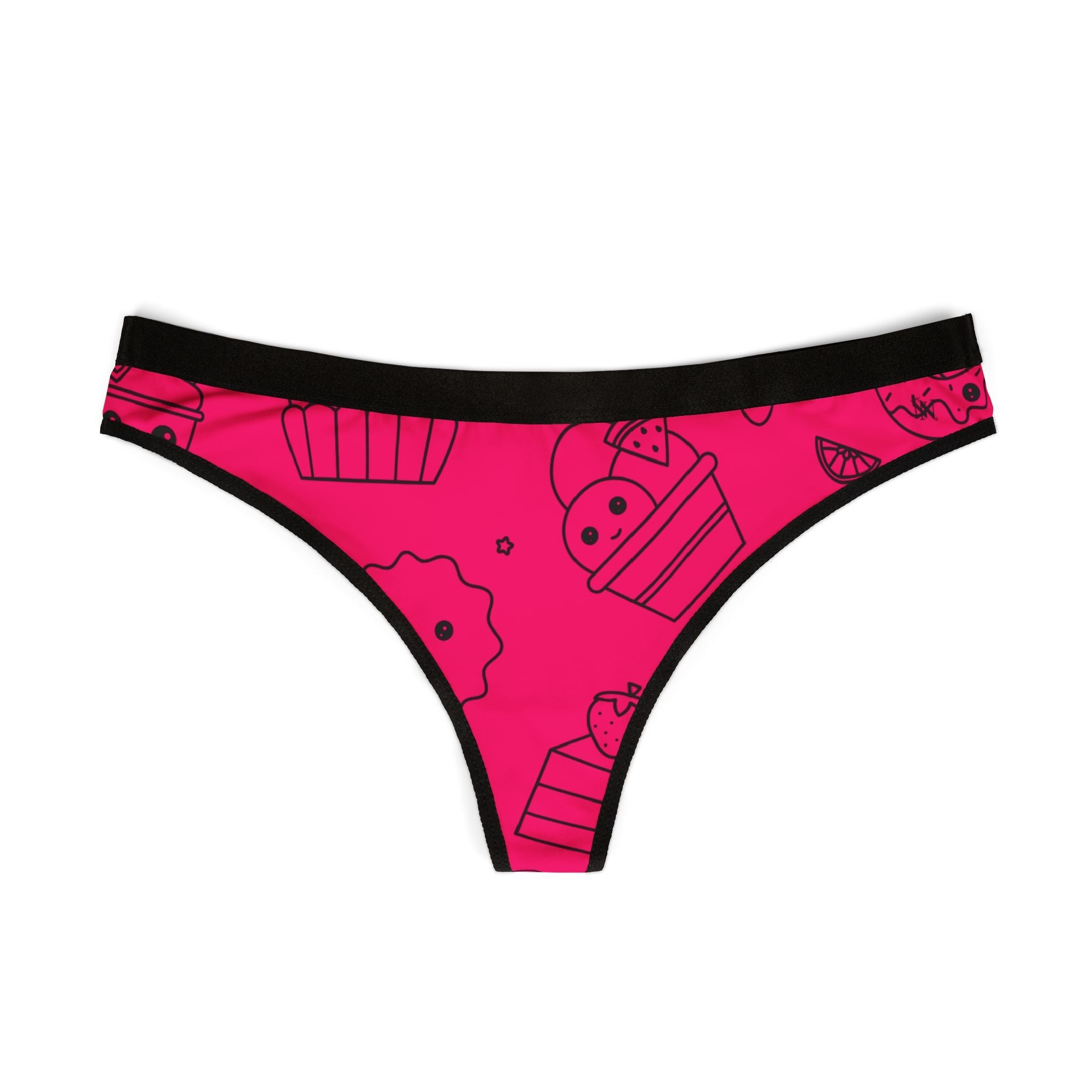 Cute Dessert | Mix & Match Women’s Fun-Flirty Lovers’ Thongs