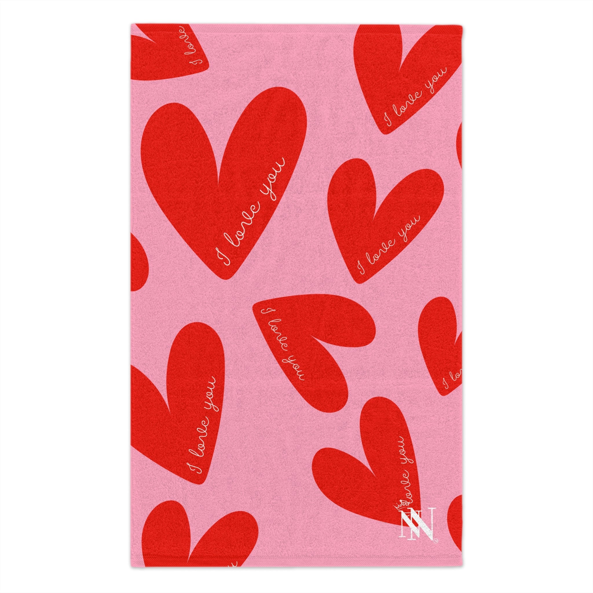 Love You Over & Over | Mix & Match Soft Fun-Flirty Lovers’ Towels