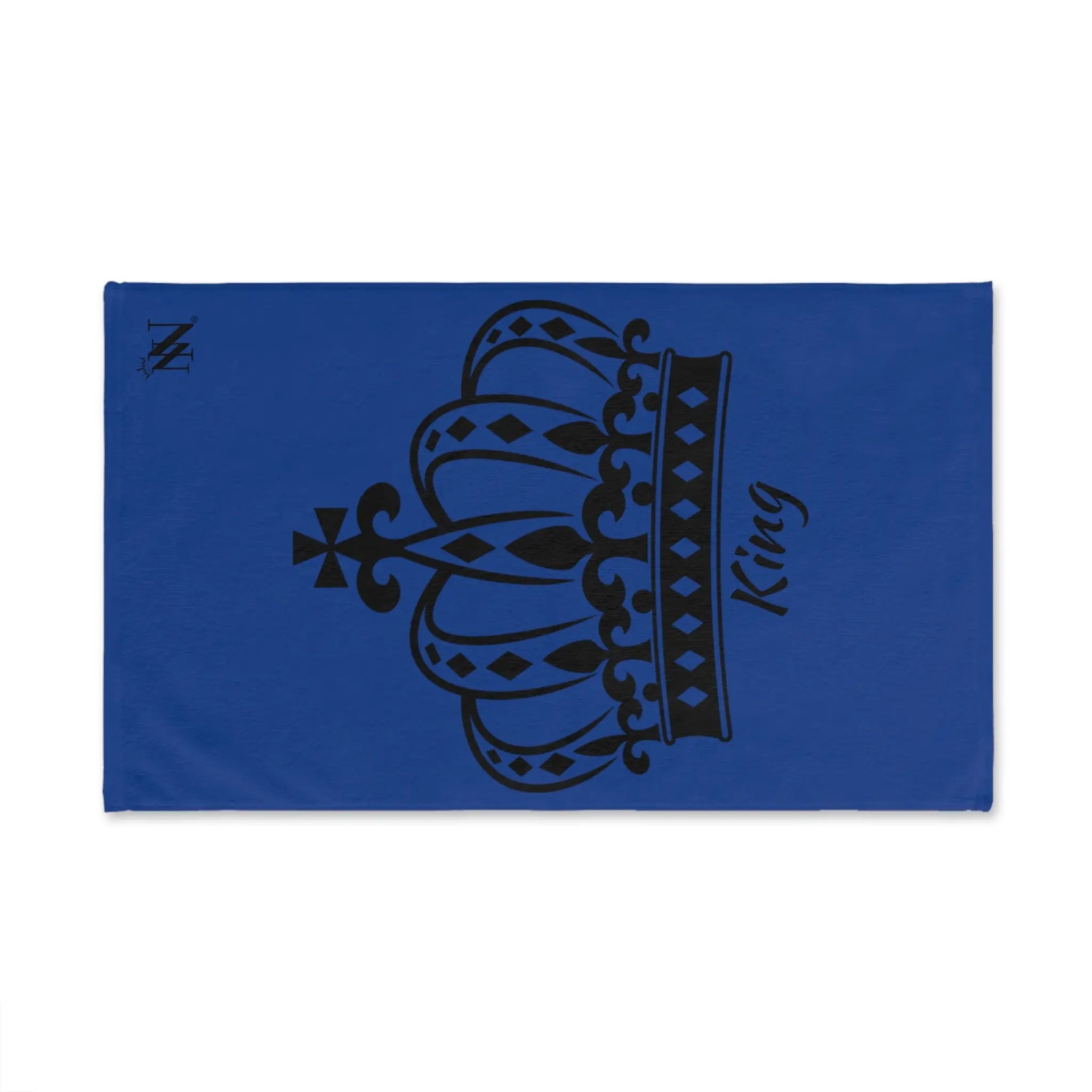 Large Crown King Blue | Mix & Match Classic Fun-Flirty Lovers’ Towels
