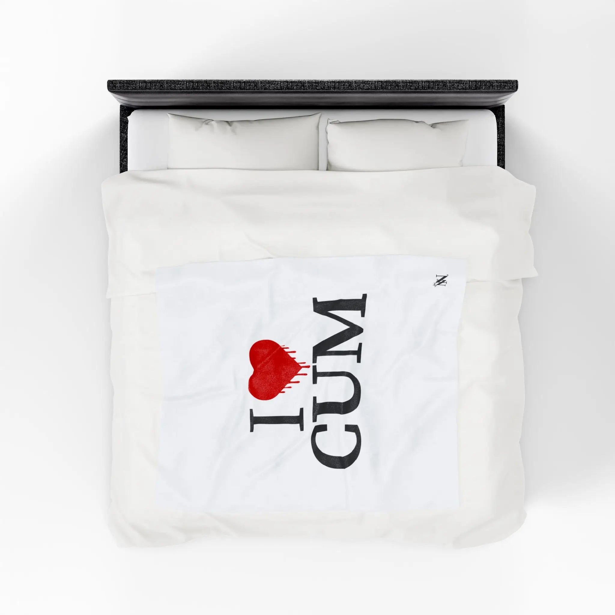 I Love Dripping Cum | Mix & Match Velveteen Fun-Flirty Lovers’ Blankets