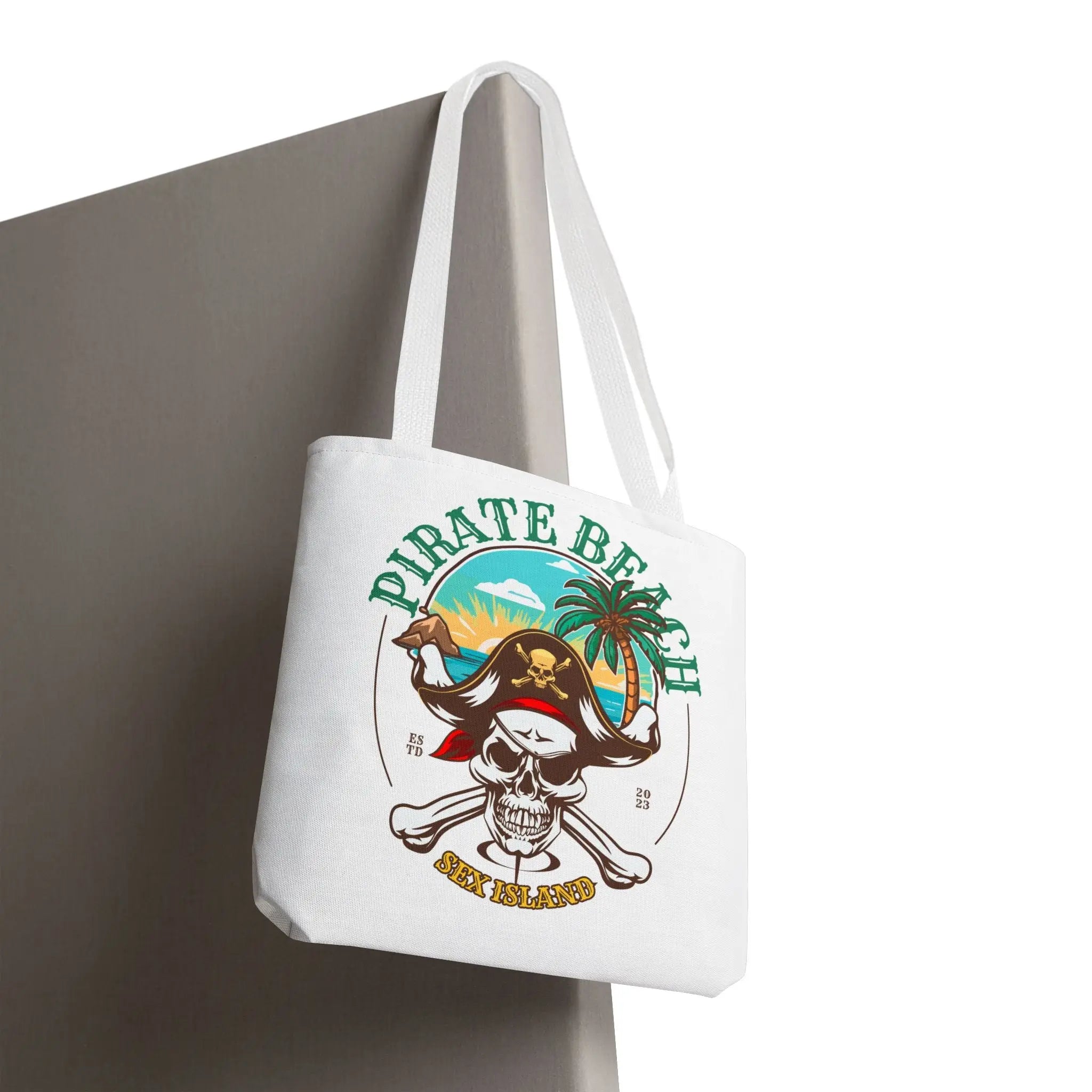 Sex Island Pirate Beach Fun Everyday Cute Tote Bag