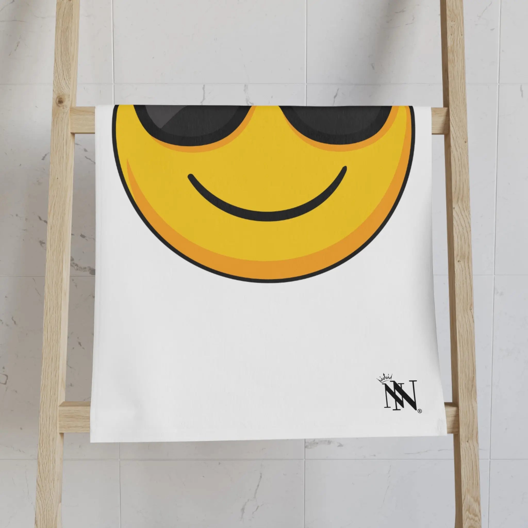 Too Cool Emoji Cum Towel