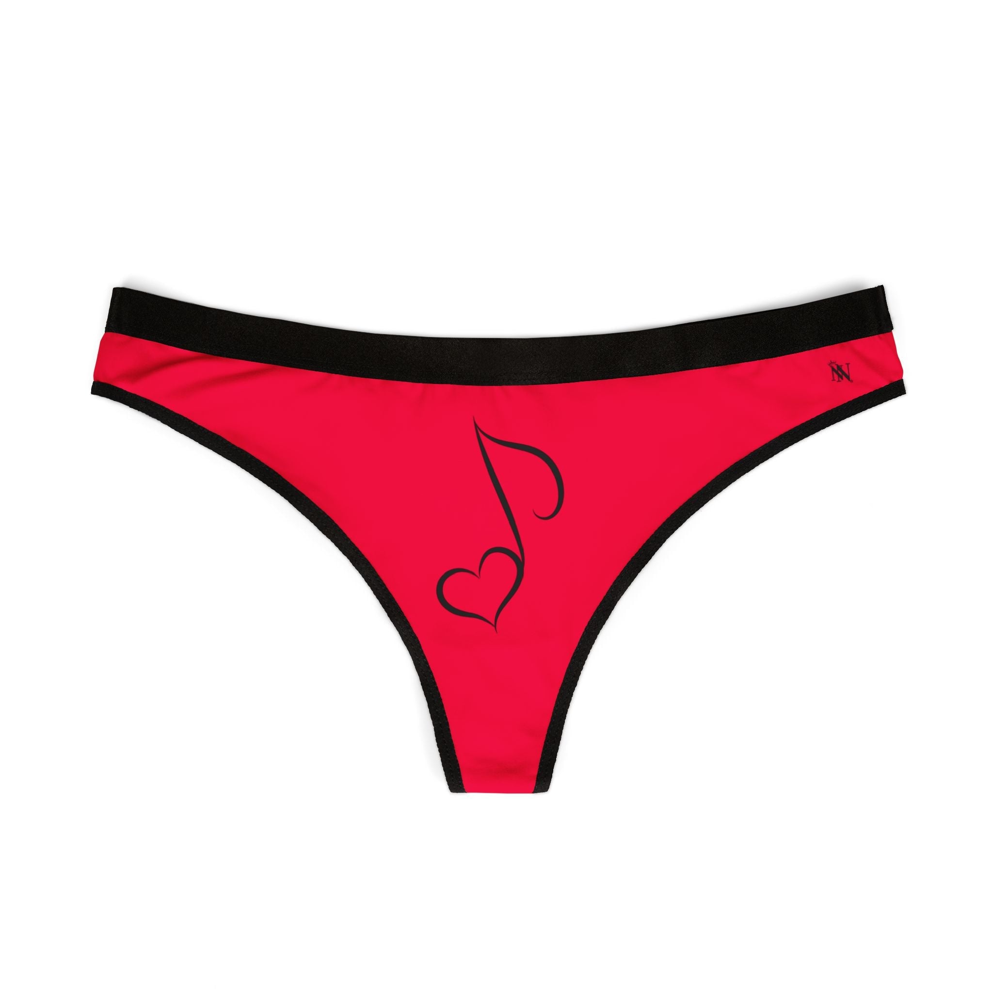 Music Note of Love | Mix & Match Women’s Fun-Flirty Lovers’ Thongs